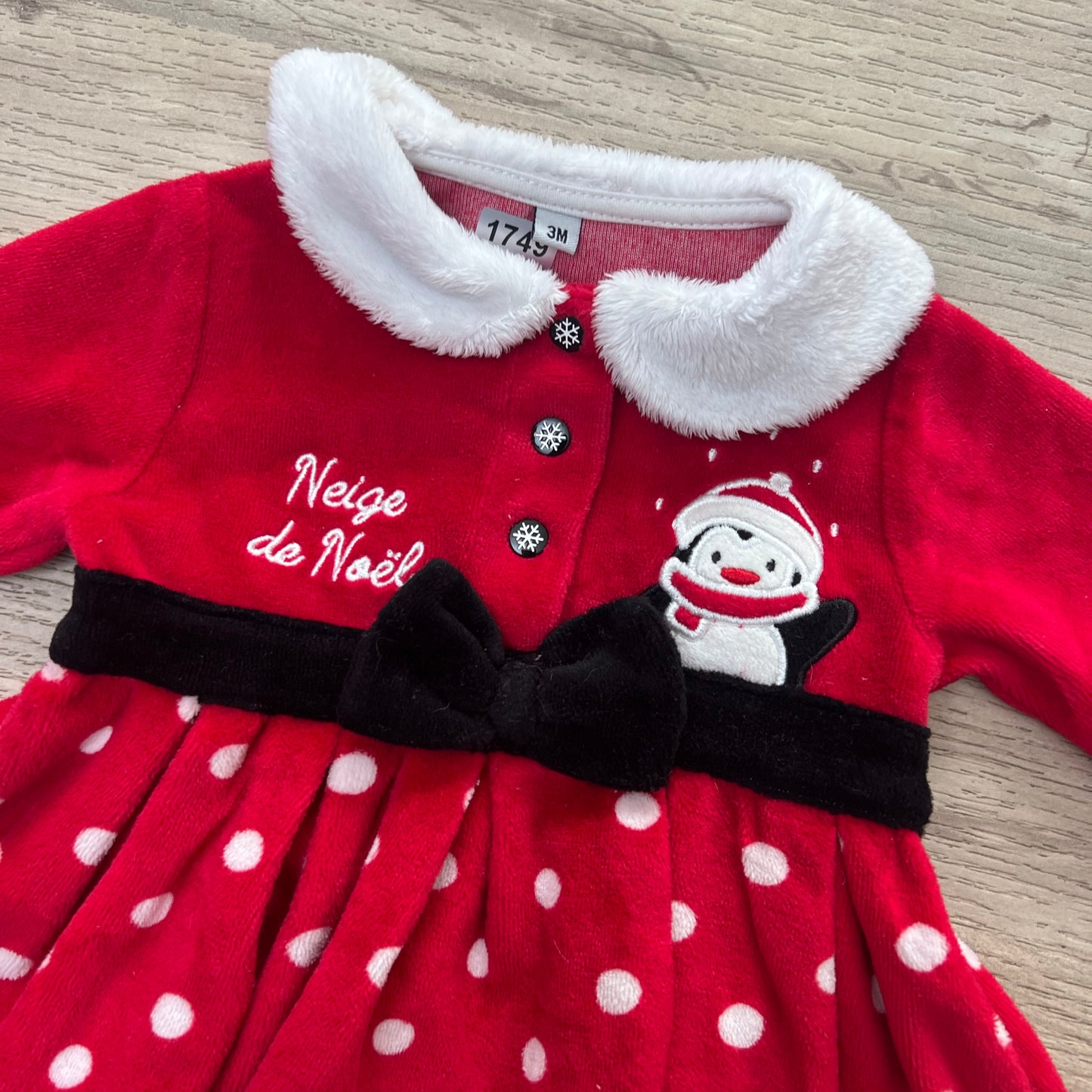 Robe de Noël : 3 mois