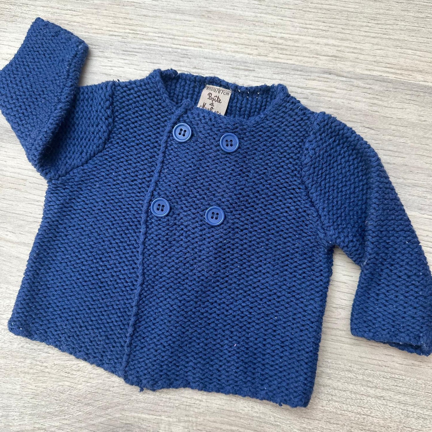 Gilet boîte à malices : 6 mois