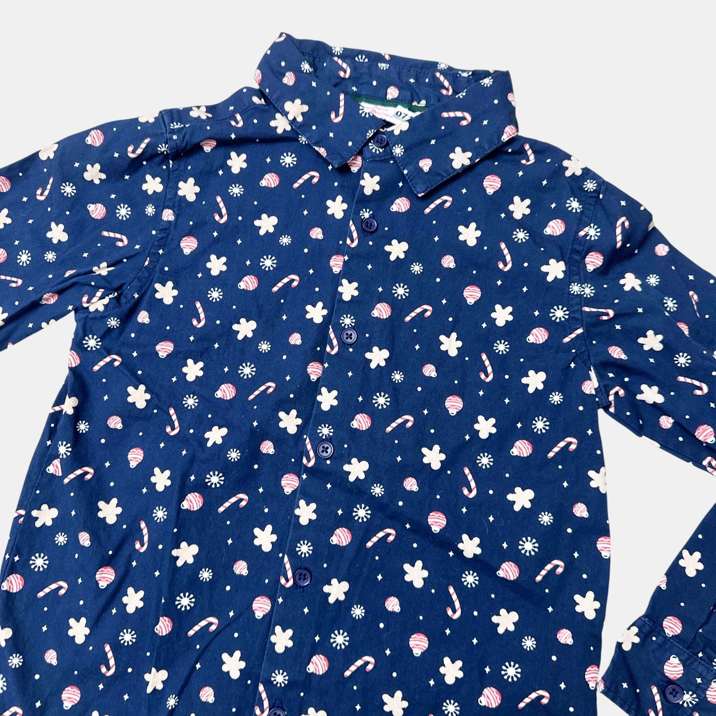 Chemise Merry Christmas : 7 ans