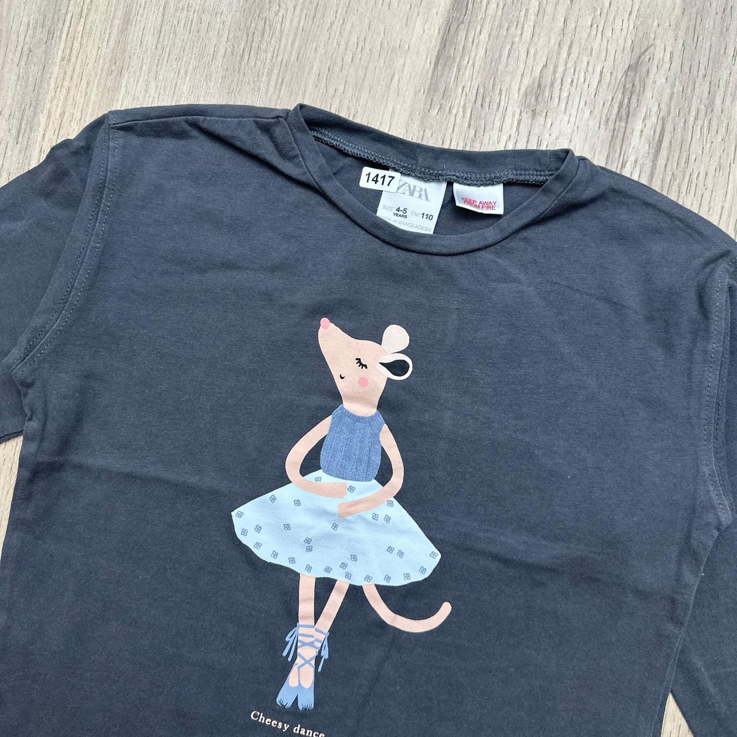 T-Shirt Zara : 5 ans