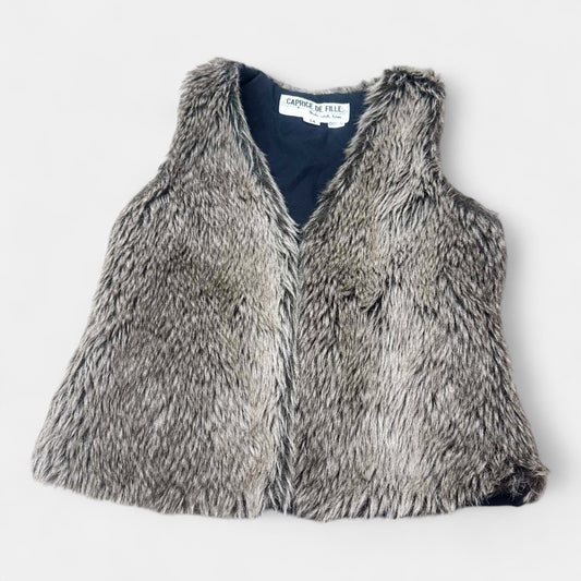 Gilet poil caprice de fille : 14 ans