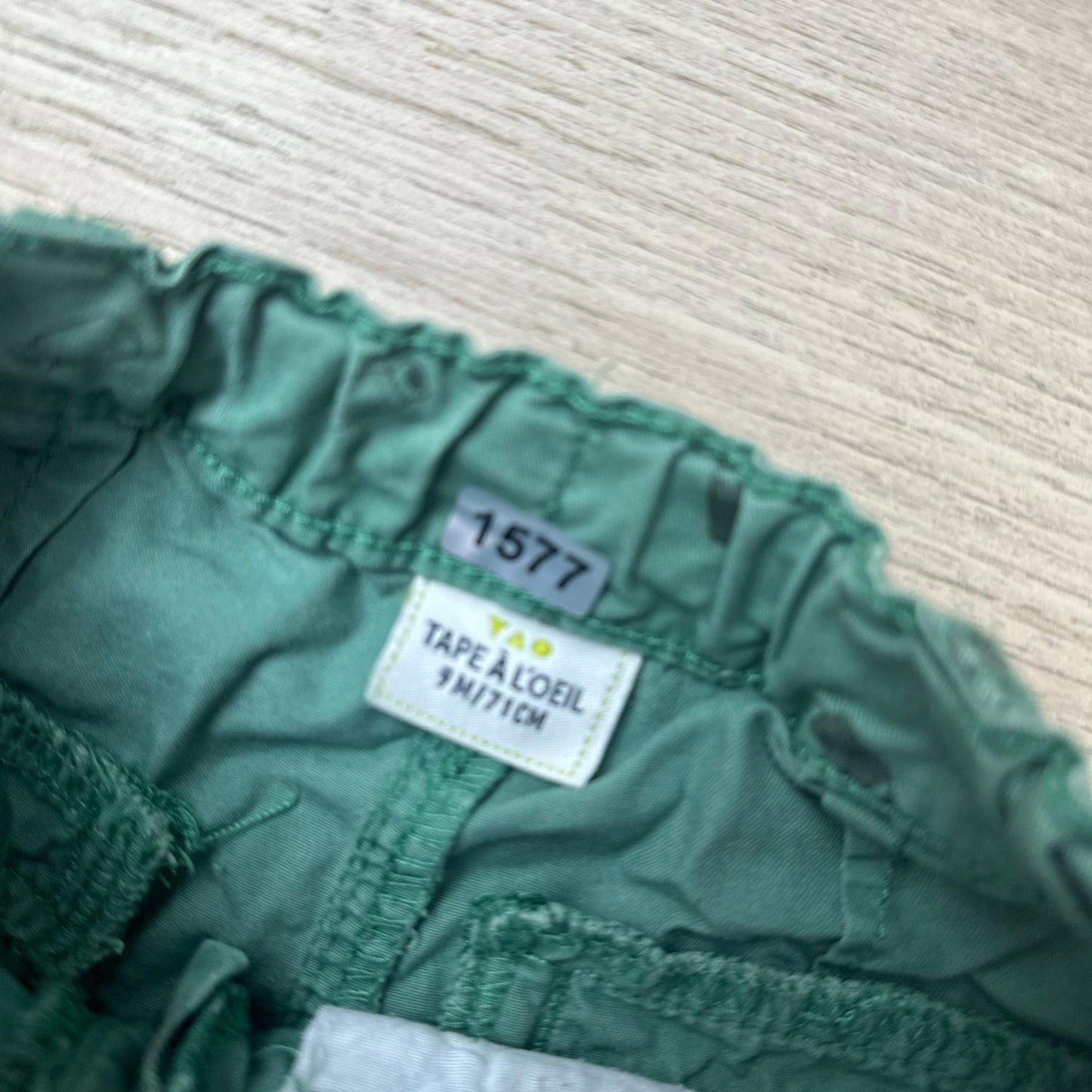 Pantalon Tape à l'oeil : 9 mois