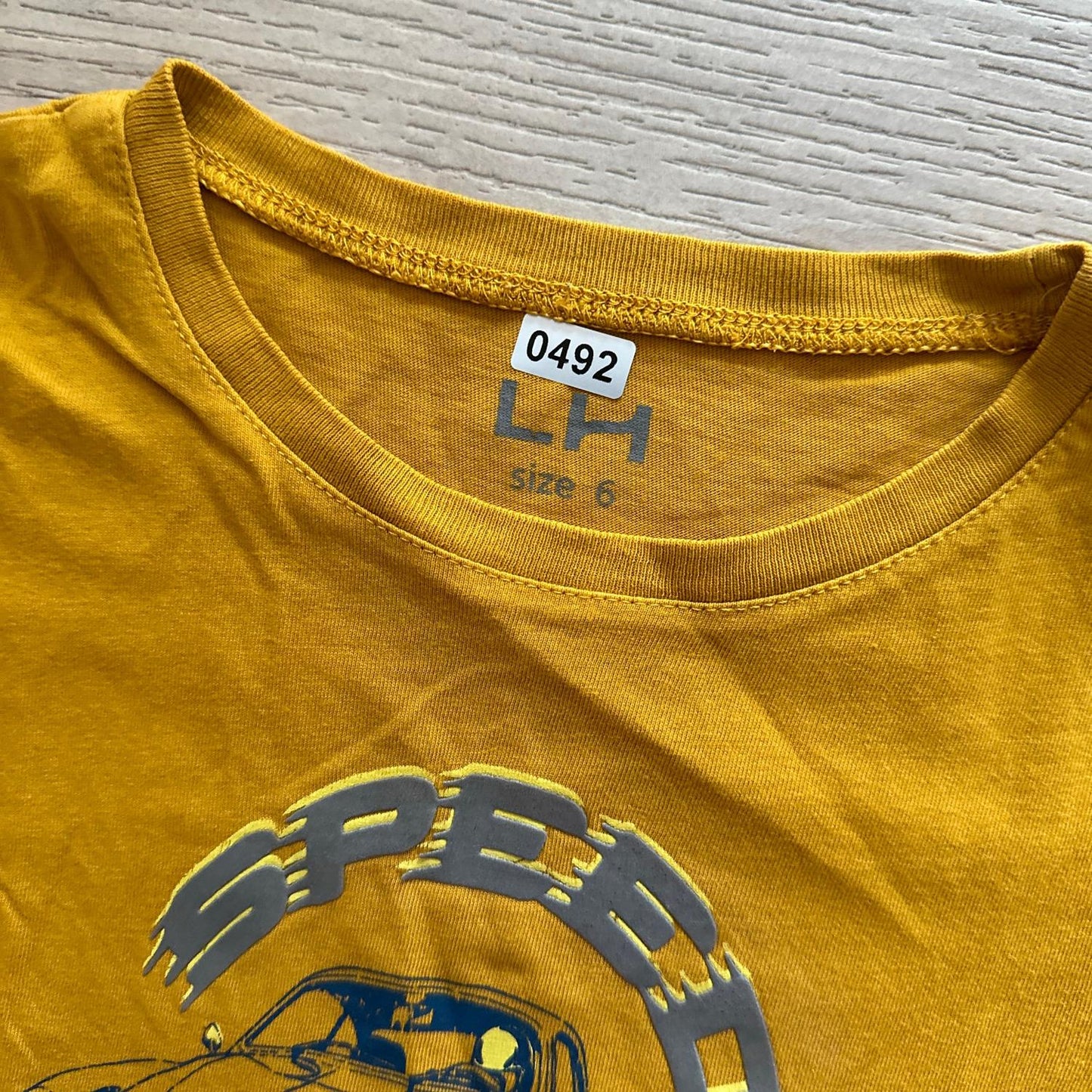 T-Shirt La Halle : 6 ans