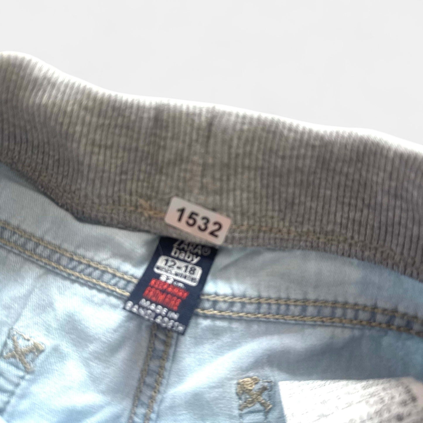 Short Zara : 12 mois