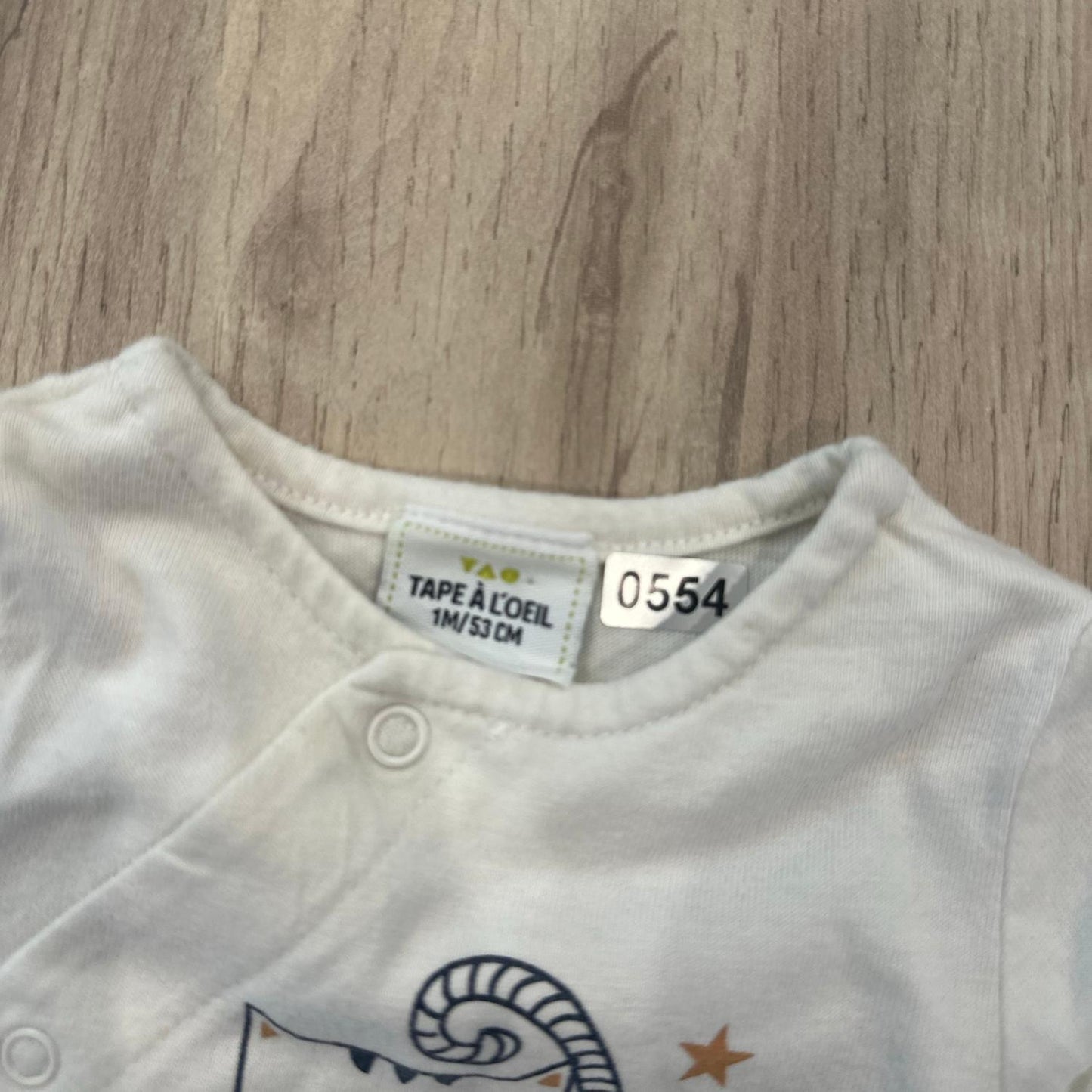 Pyjama Tape à l'oeil : 1 mois