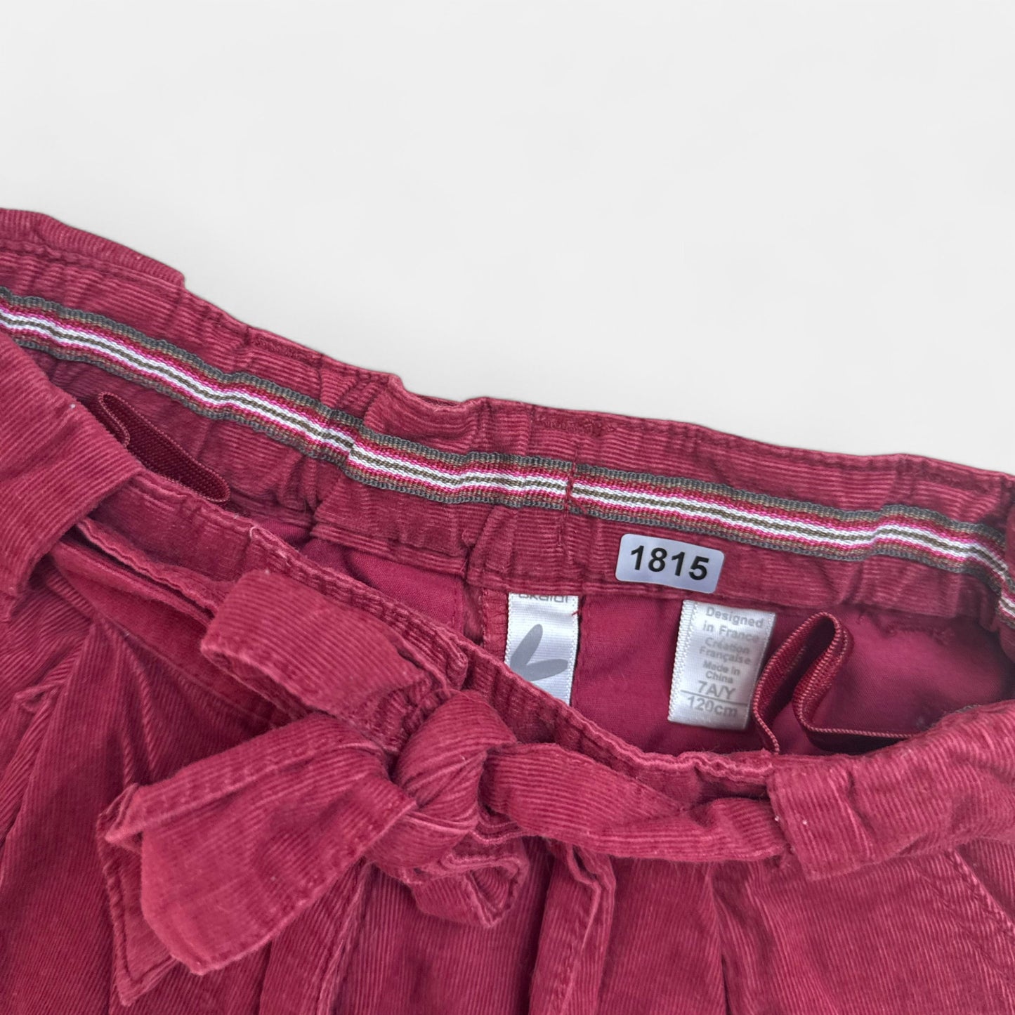 Short Okaïdi : 7 ans