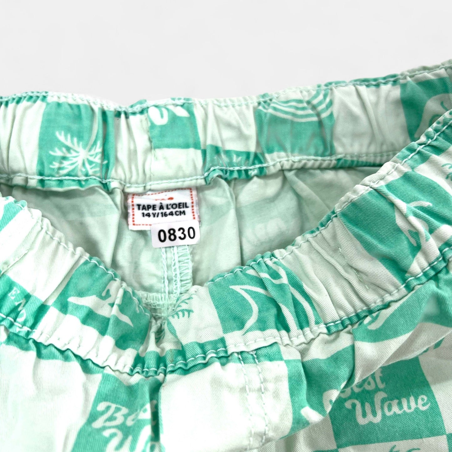 Short Tape à l'oeil : 14 ans