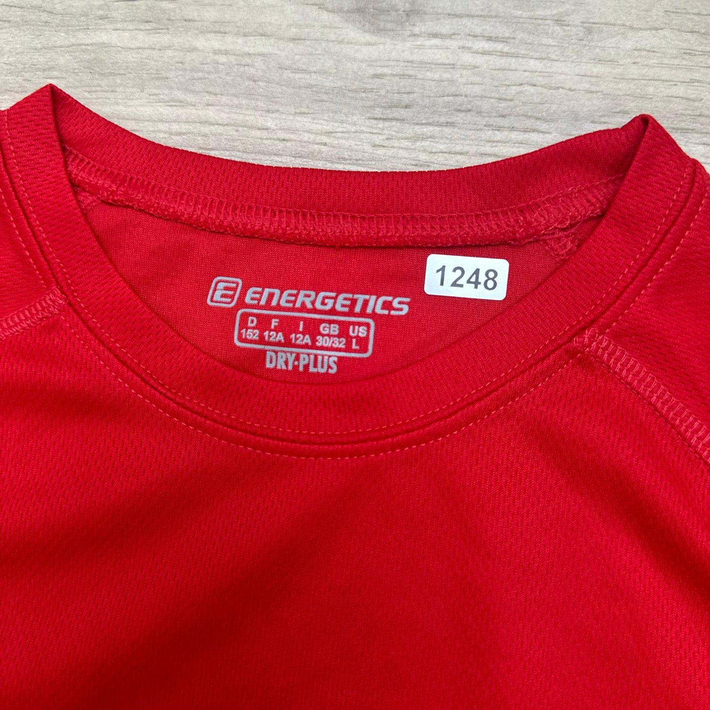 T-Shirt energetics : 12 ans
