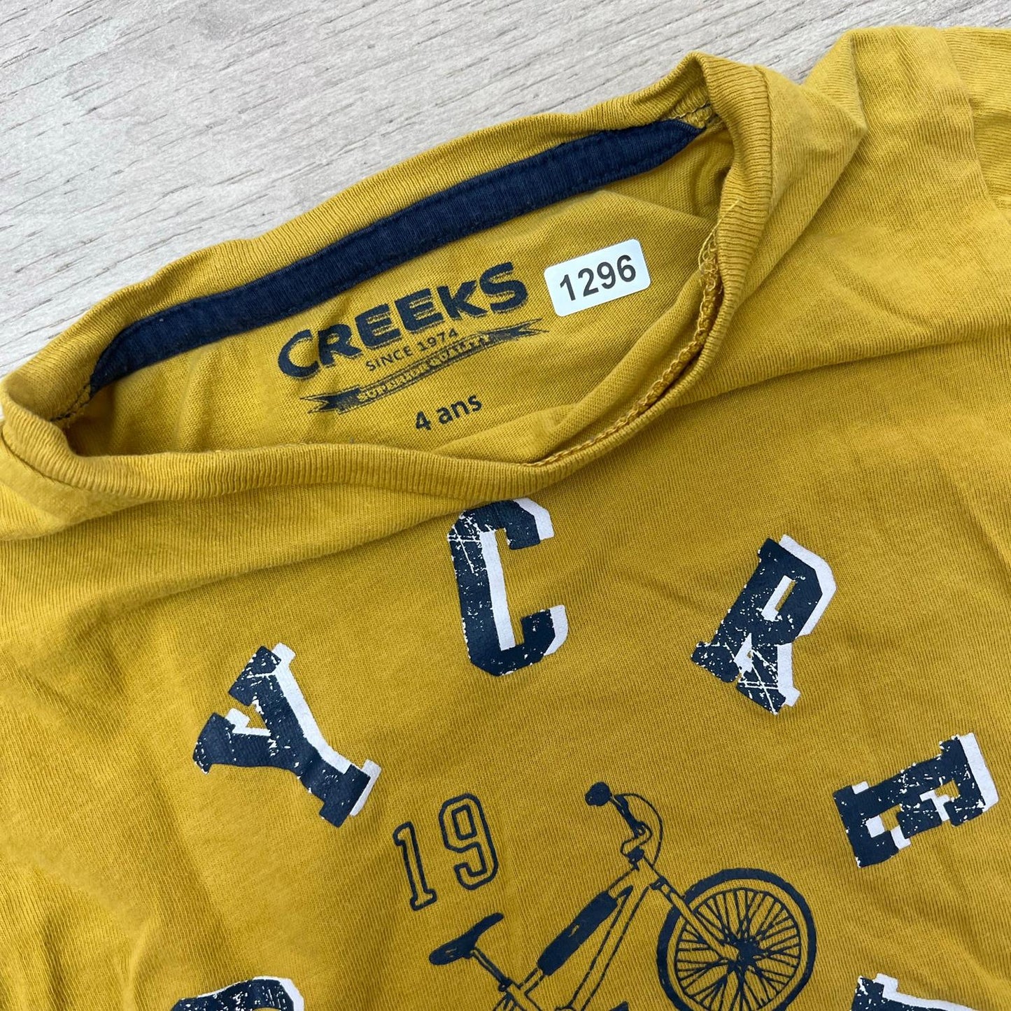 T-Shirt Creeks : 4 ans