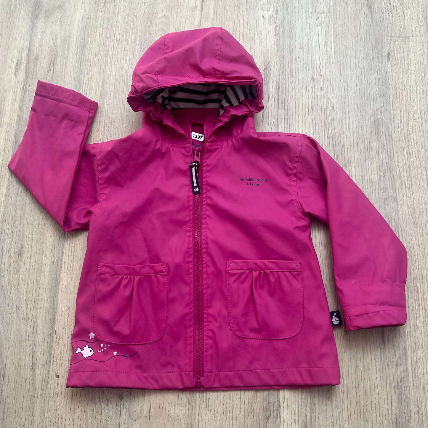 Veste / Manteau les petits loulous à la mer : 18 mois