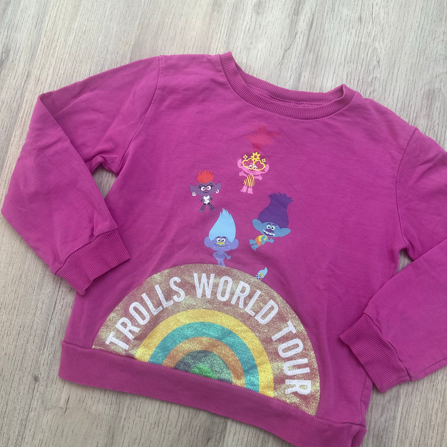 T-Shirt les trolls : 6 ans