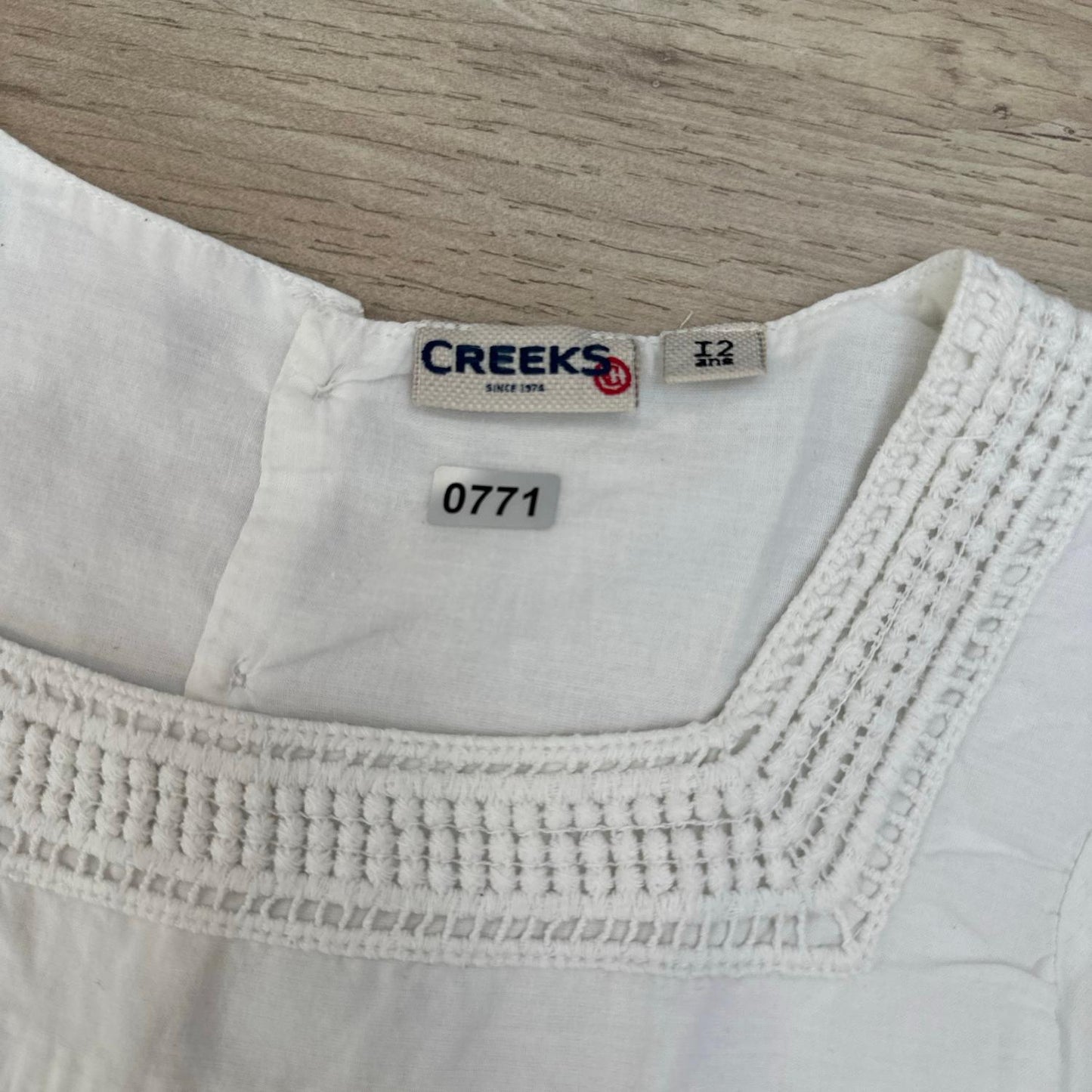 Blouse Creeks : 12 ans