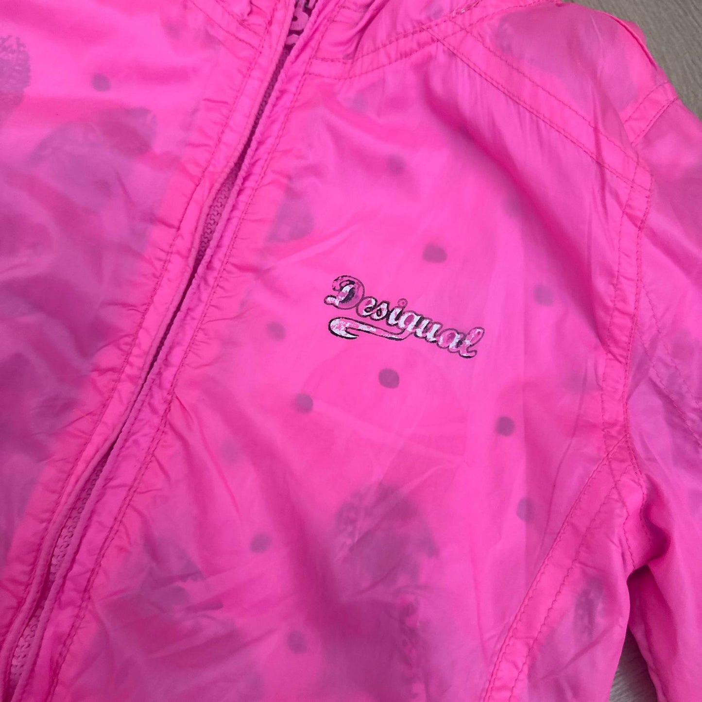 Imperméable, réversible, Desigual : 9 ans