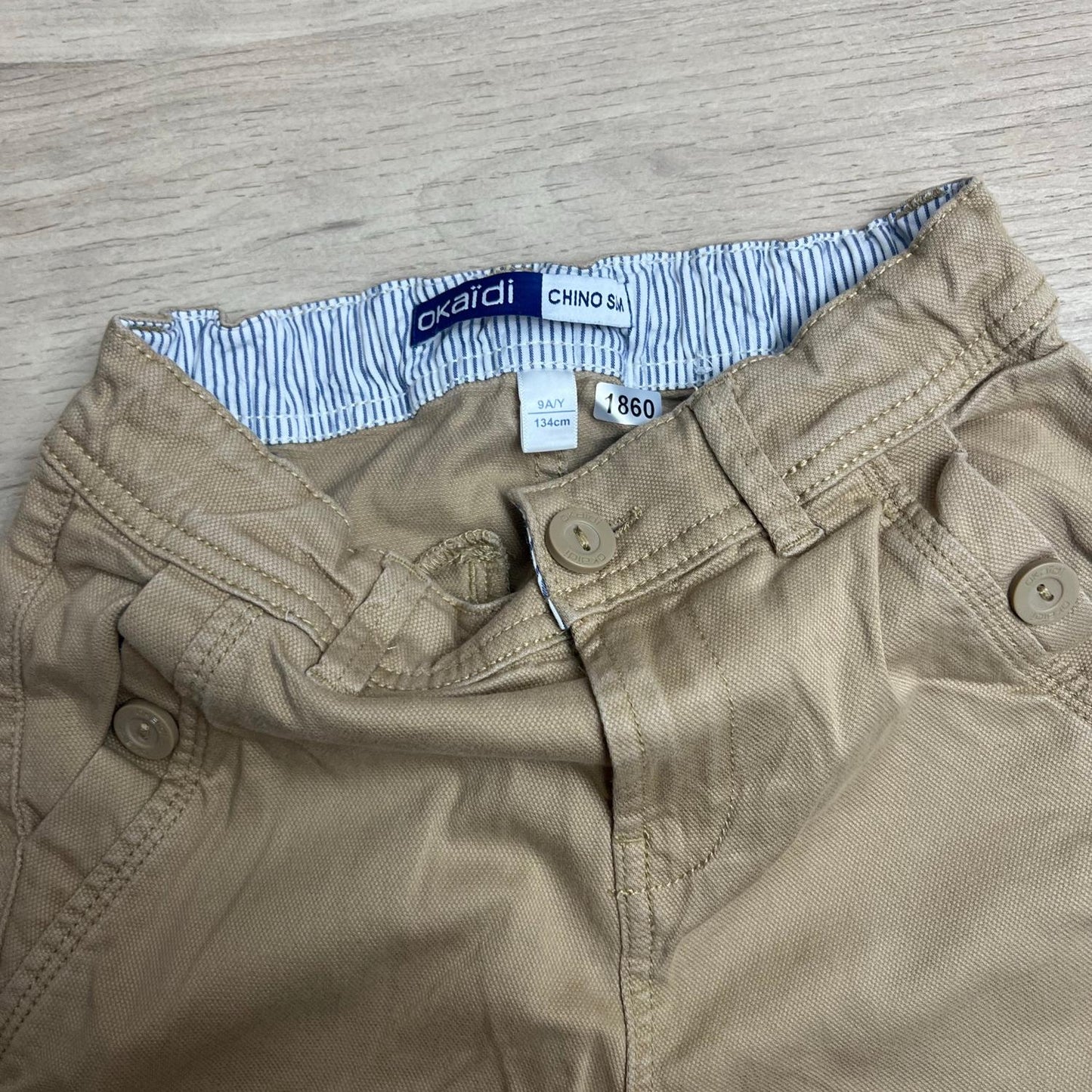 Pantalon Chino Slim Okaïdi : 9 ans
