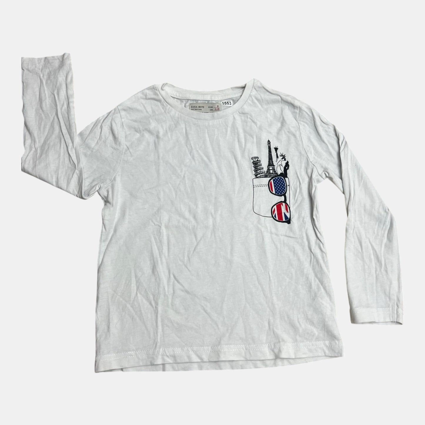 T-Shirt Zara : 6 ans