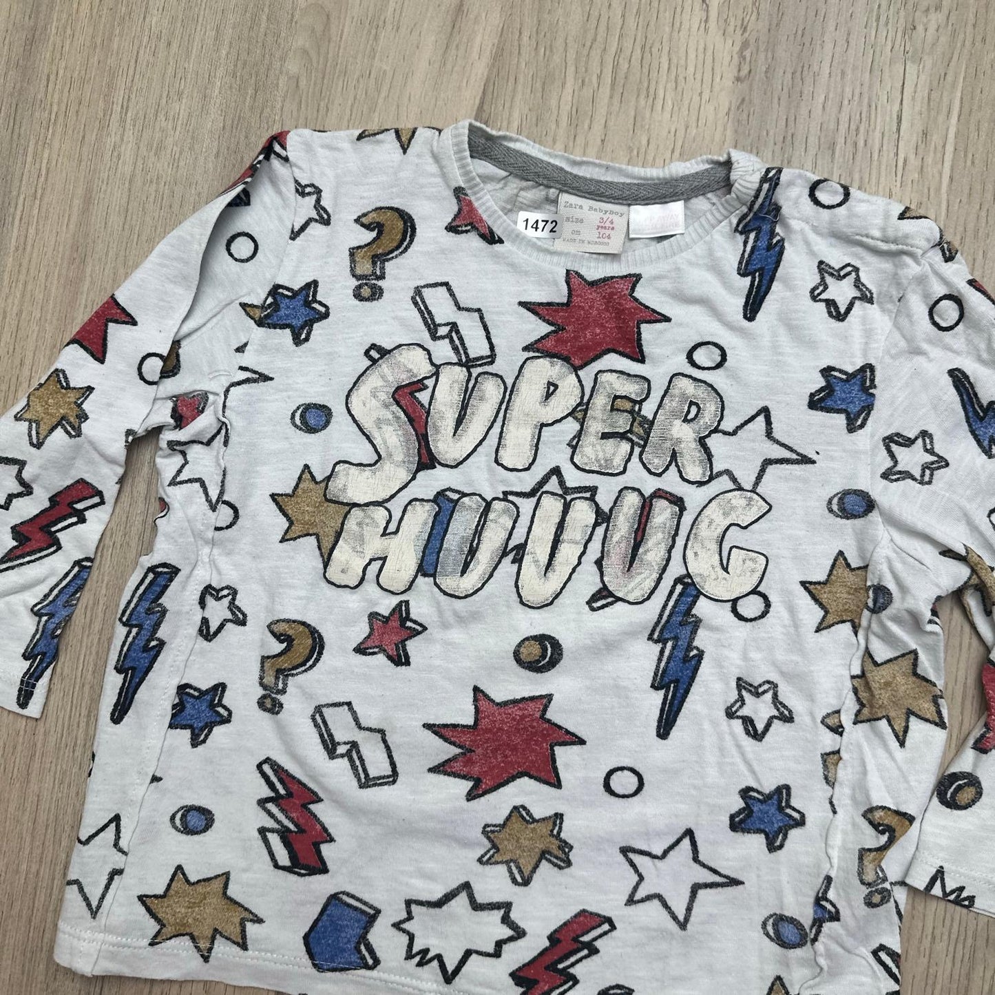 T-Shirt Zara : 4 ans
