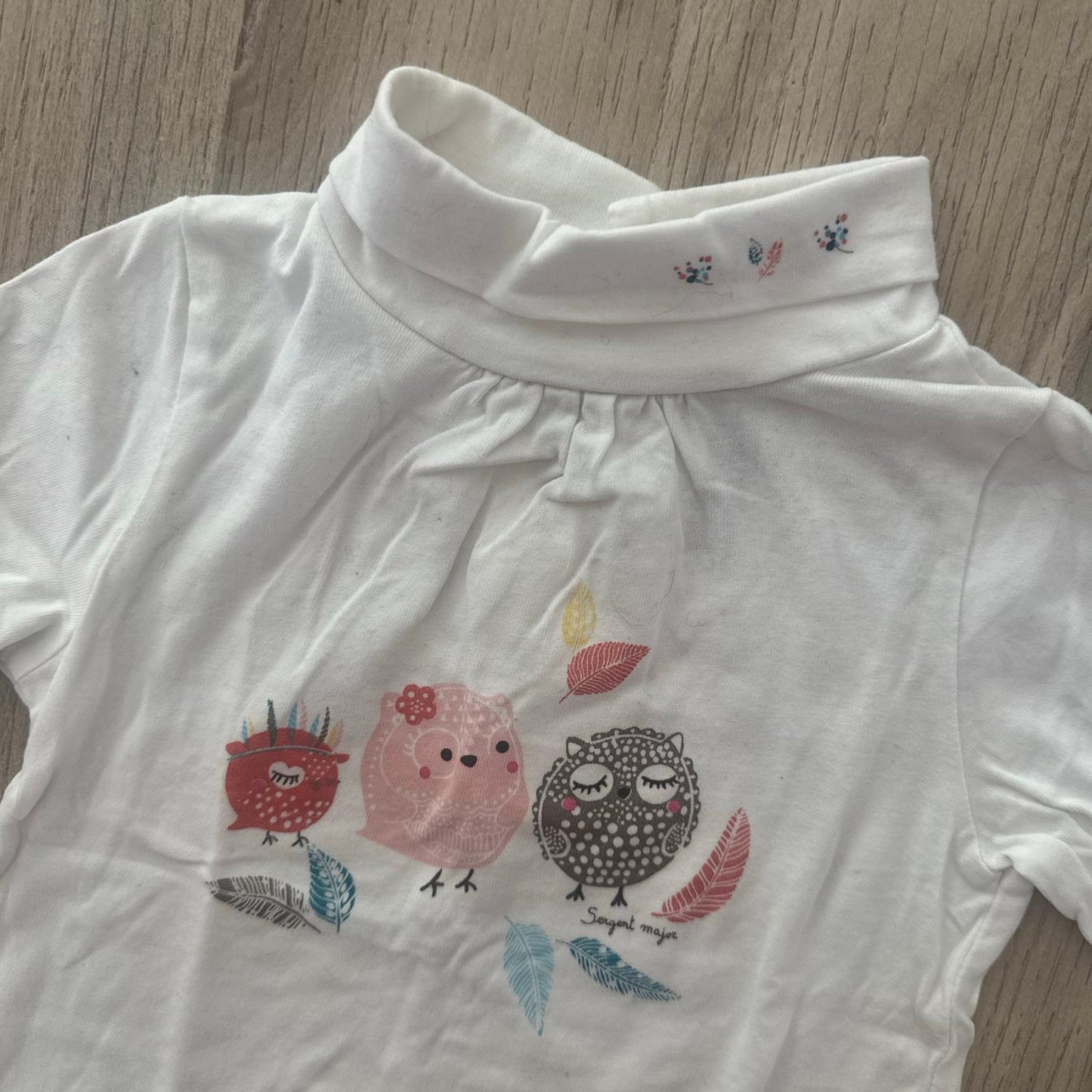 T-Shirt col roulé Sergent Major : 18 mois