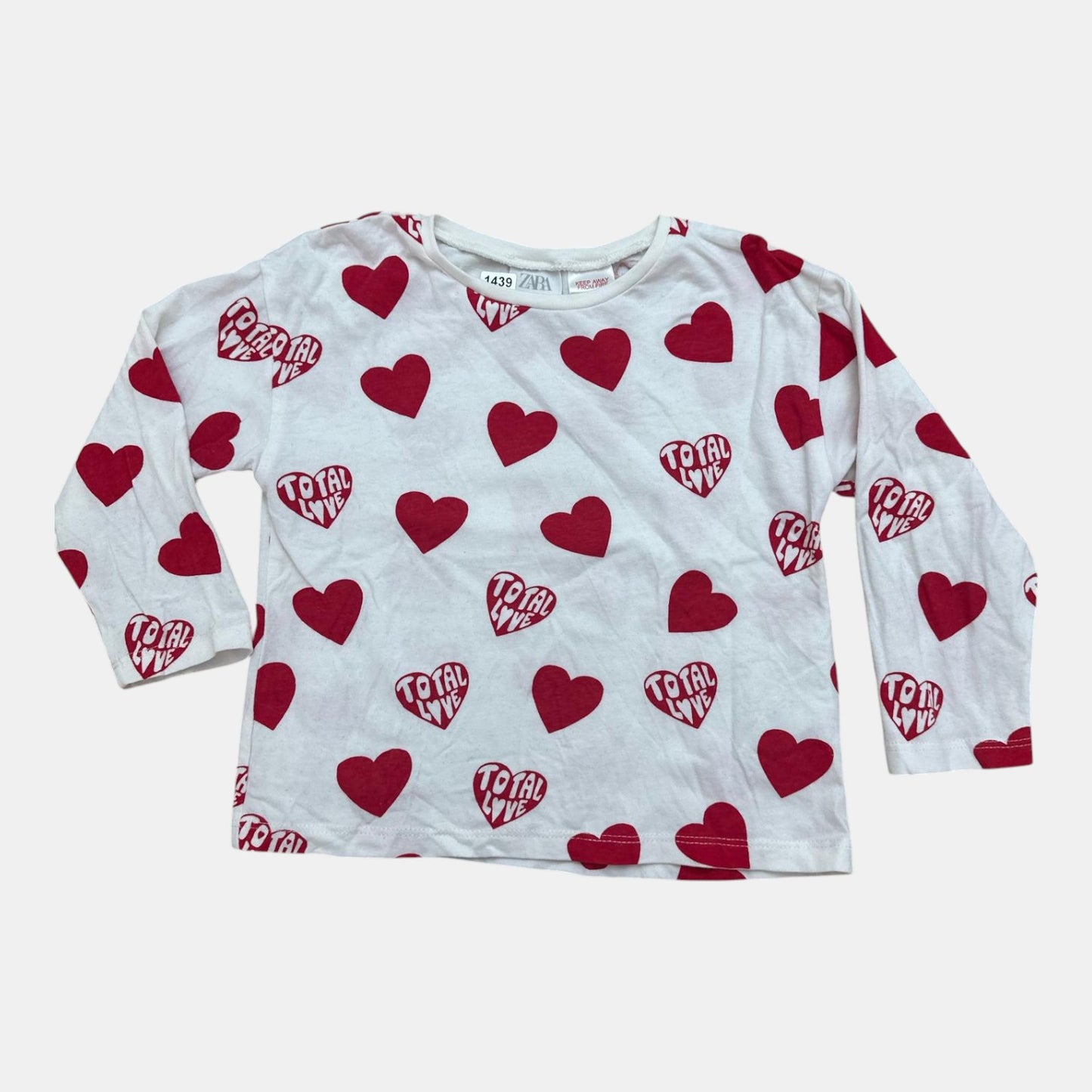 T-Shirt Zara : 24 mois