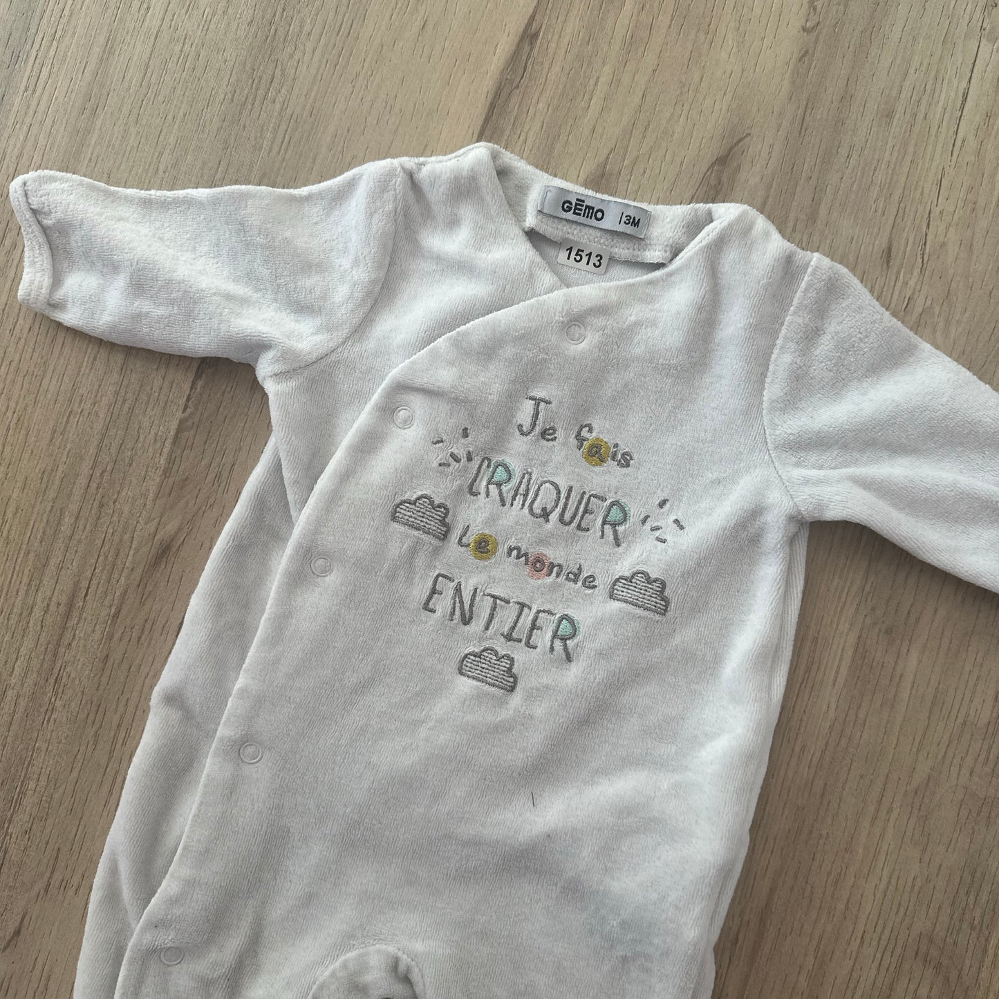 Pyjama Gémo : 3 mois