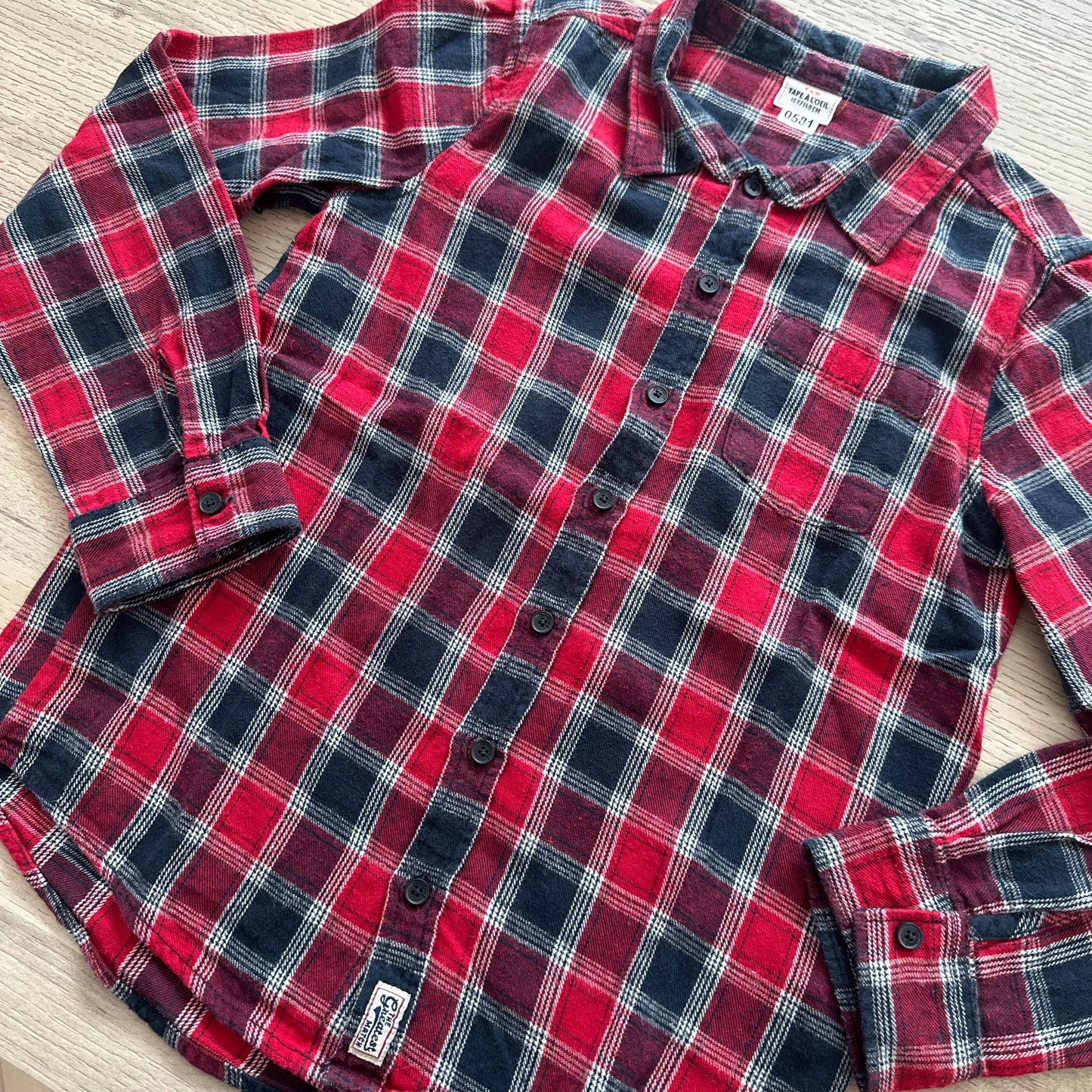 Chemise Tape à l'oeil : 10 ans