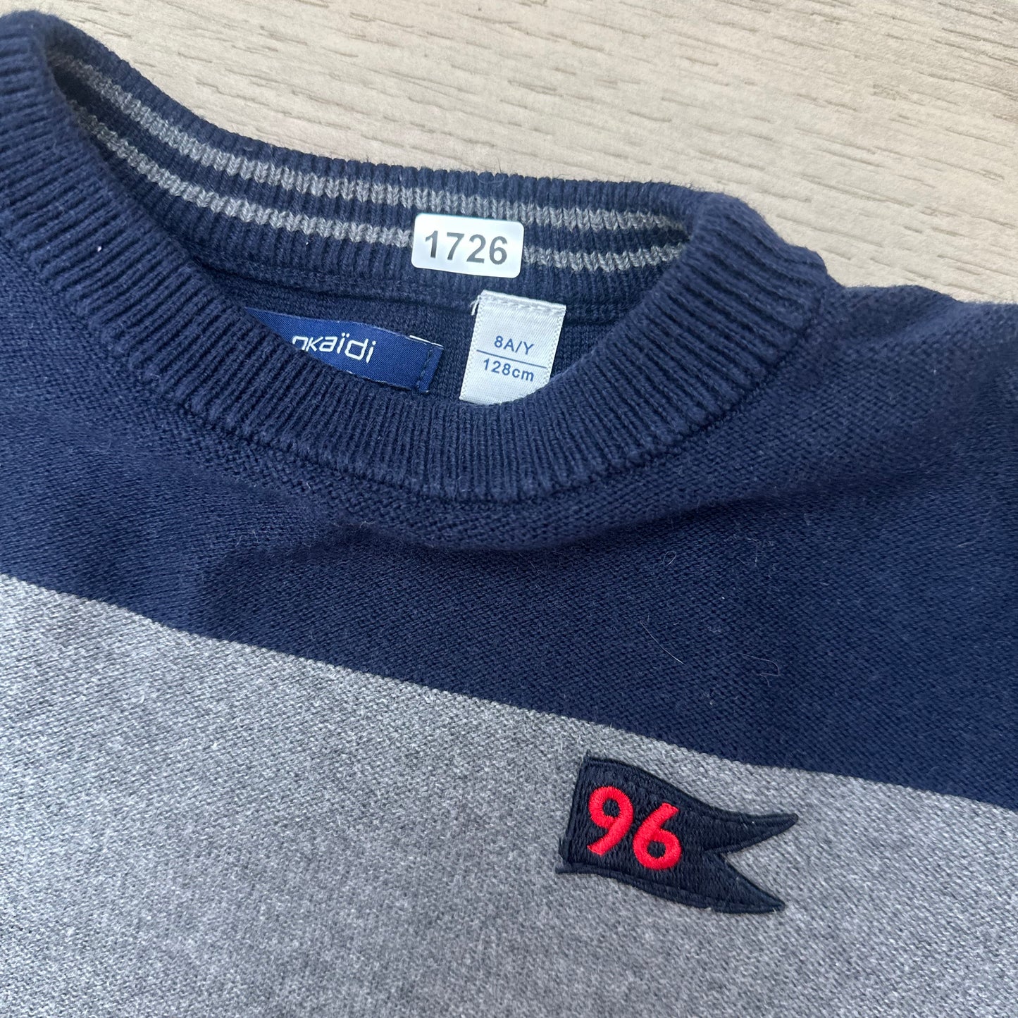 Pull Okaïdi : 8 ans