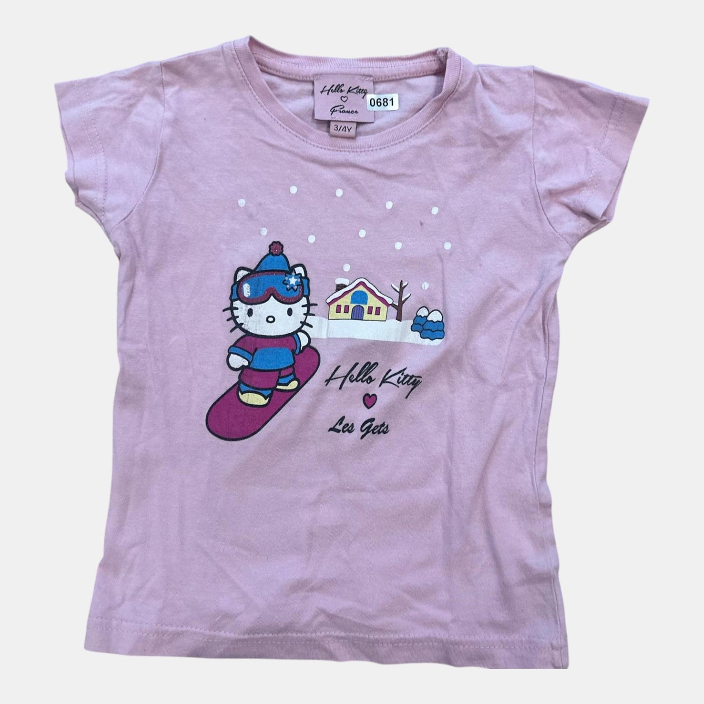 T-Shirt hello kitty : 3 ans