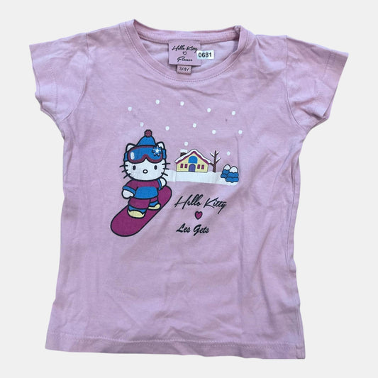 T-Shirt hello kitty : 3 ans