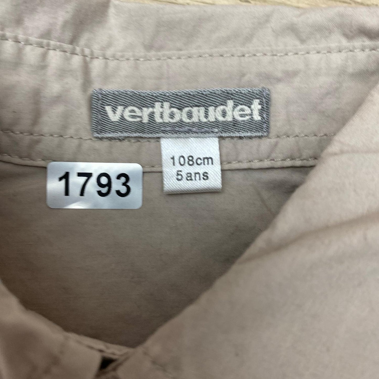 Chemise Verbaudet : 5 ans