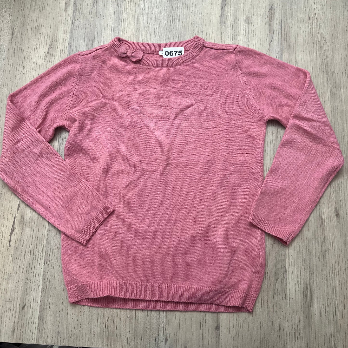 Pull rose : 9 ans