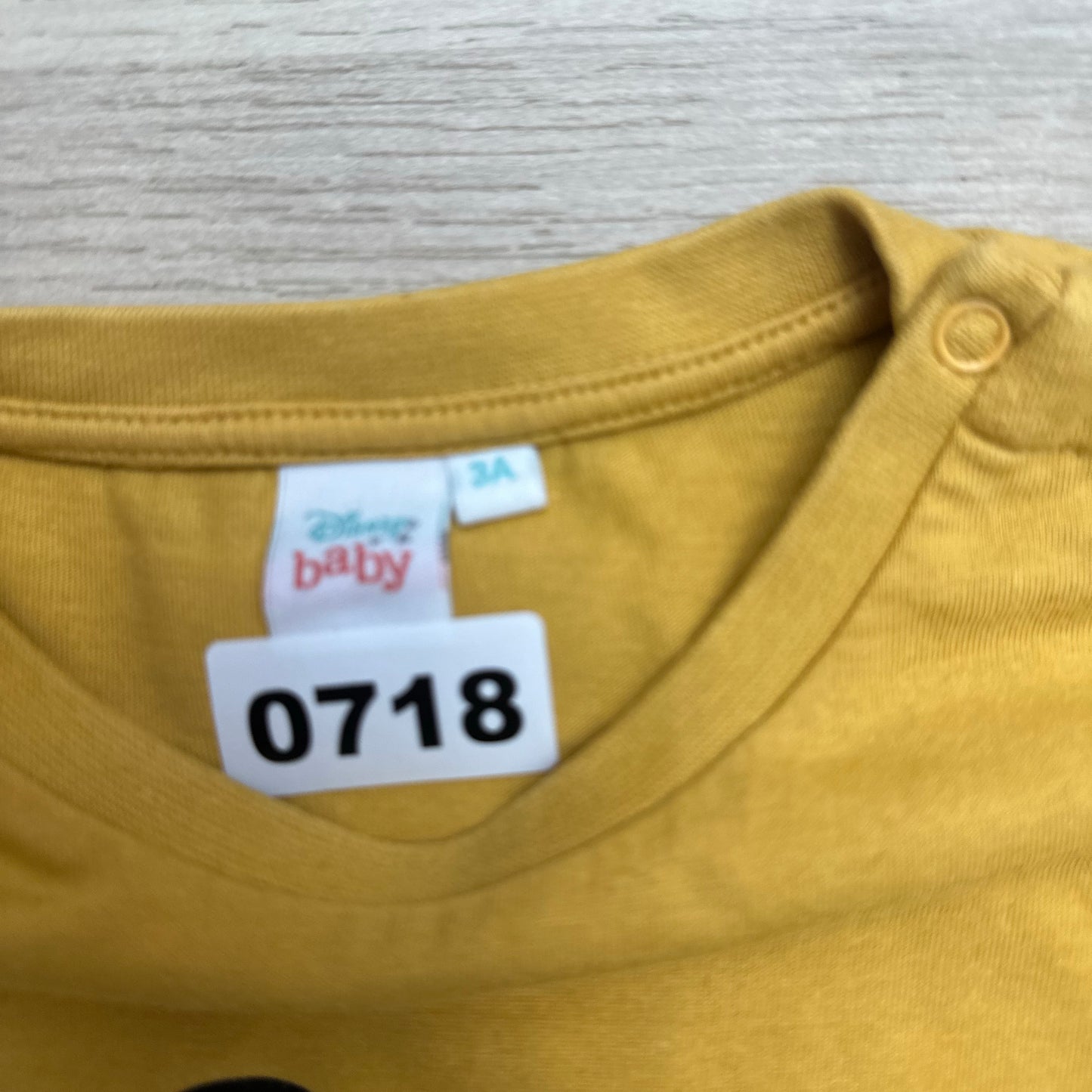 T-Shirt Disney : 3 ans