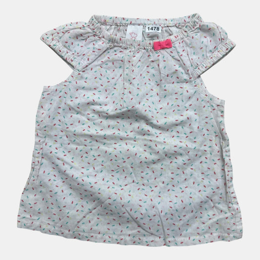 Blouse baby club : 12 mois