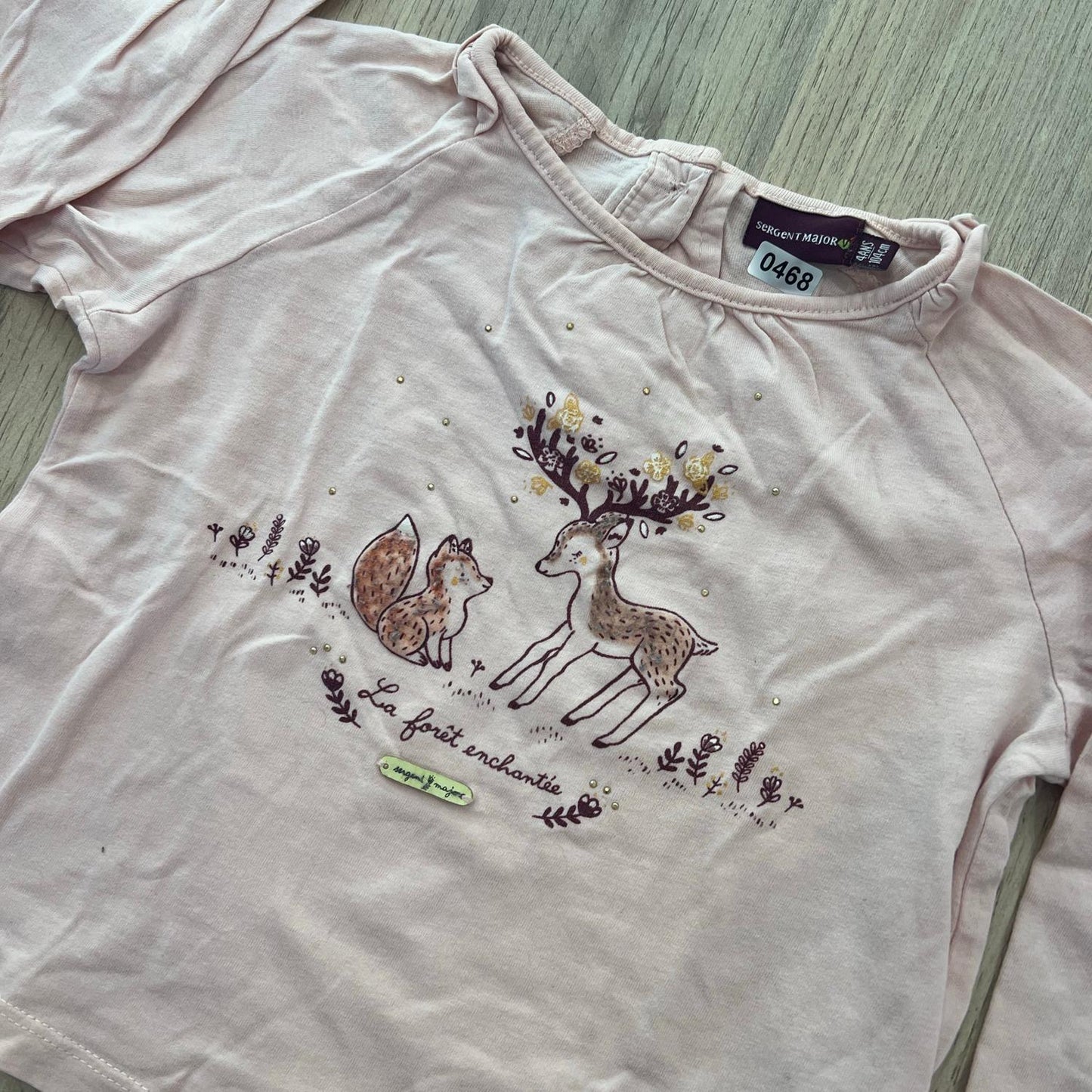 T-Shirt Sergent Major : 4 ans