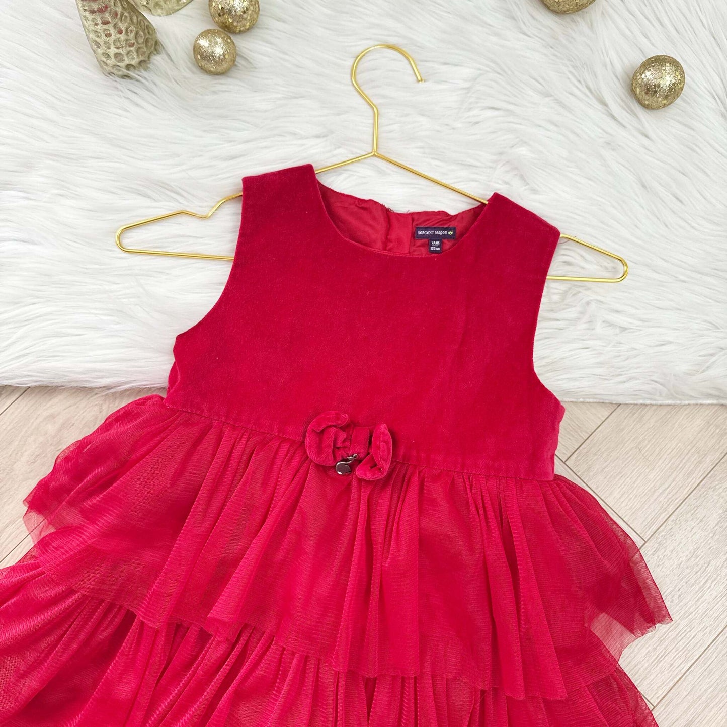 Robe velours Sergent Major : 7 ans