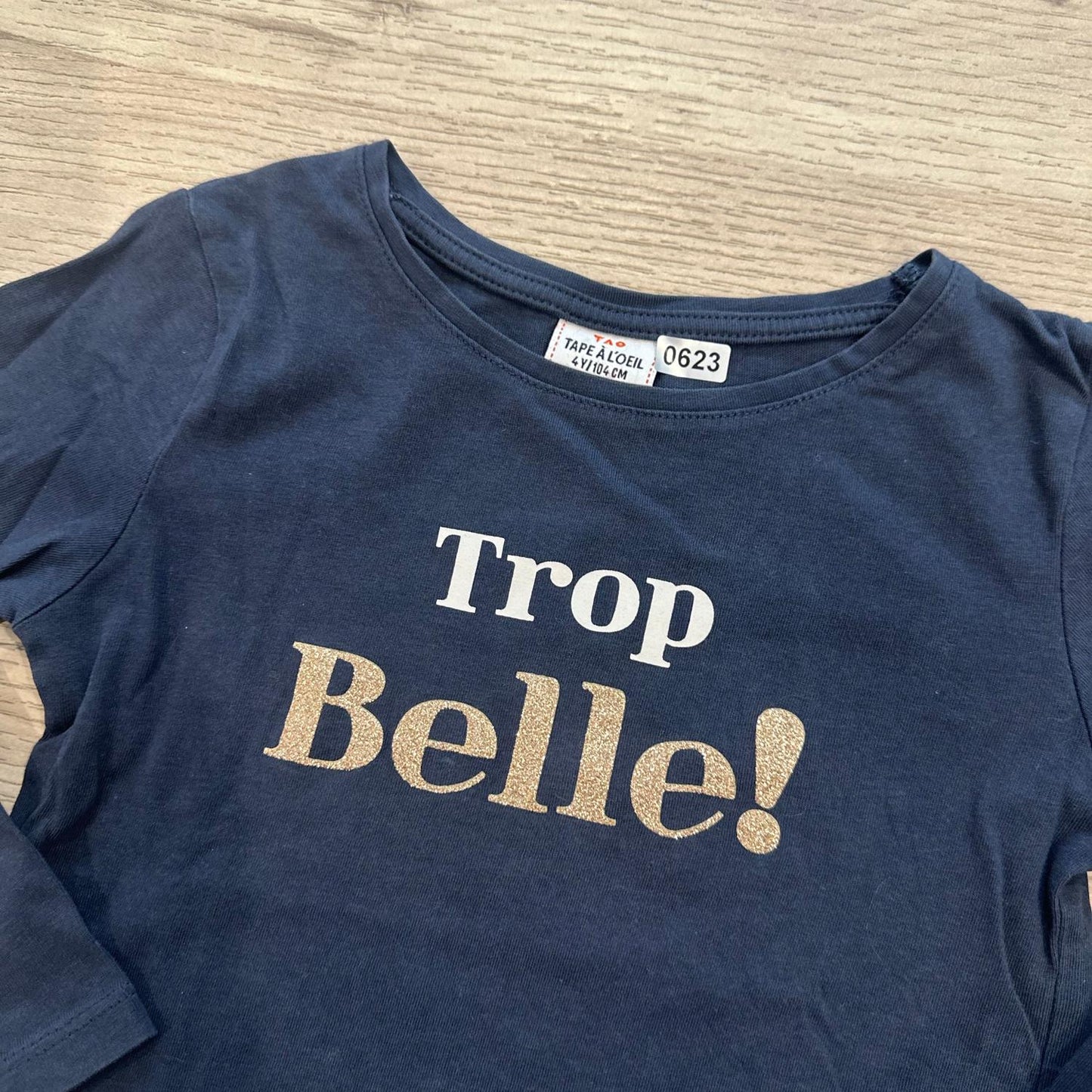 T-Shirt Tape à l'oeil : 4 ans