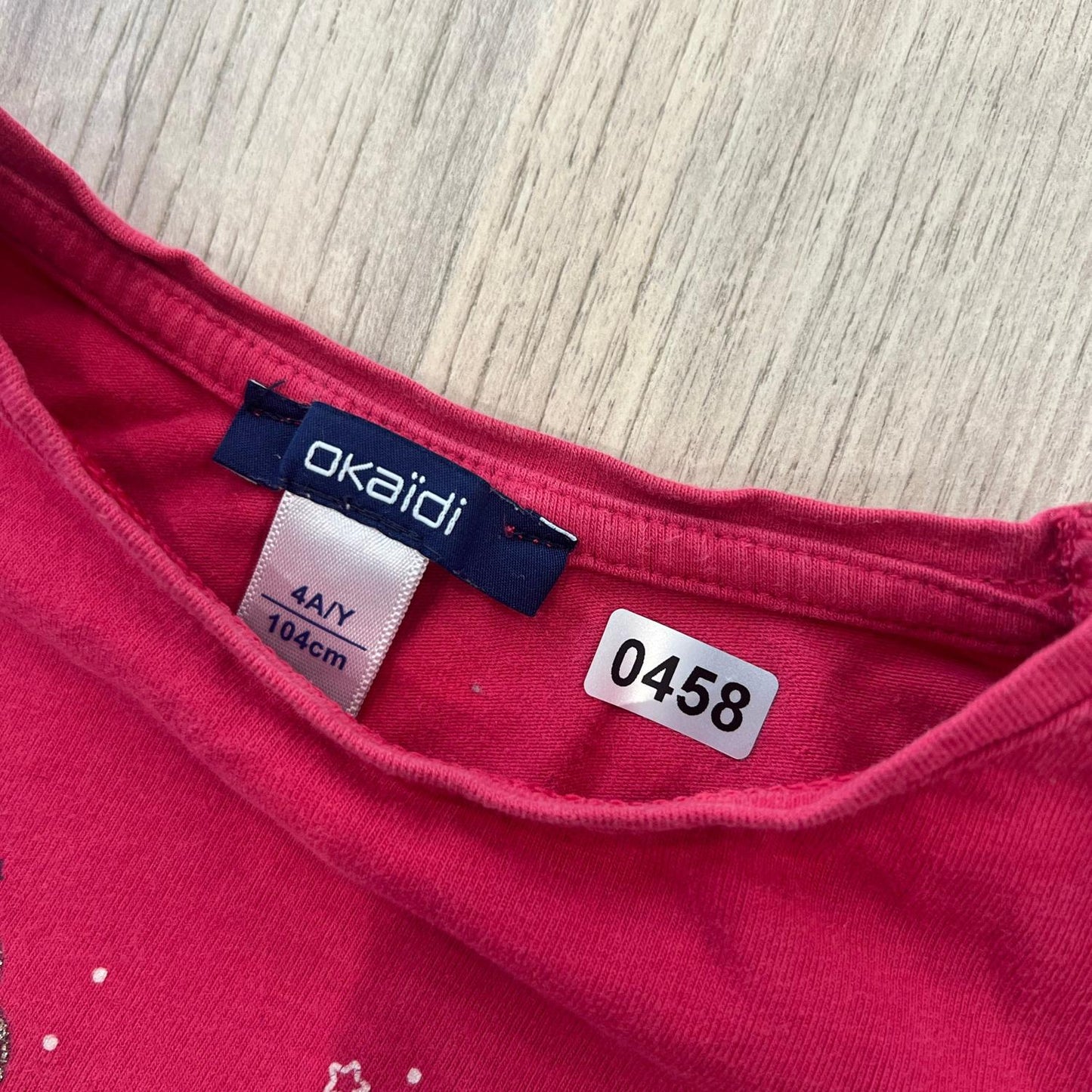 T-Shirt Okaïdi : 4 ans