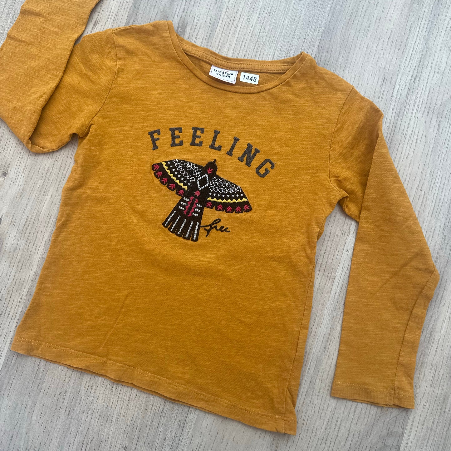 T-Shirt Tape à l'oeil : 4 ans
