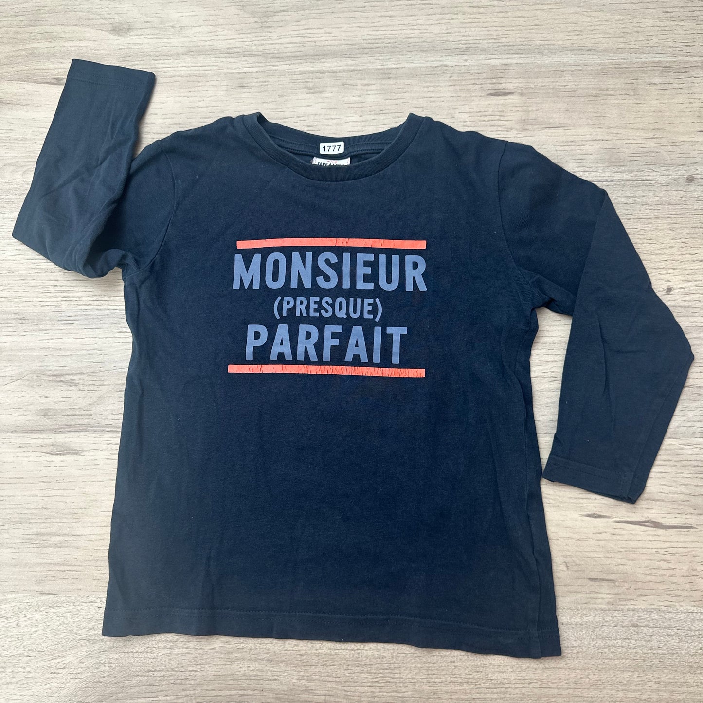 T-Shirt Tape à l'oeil : 4 ans
