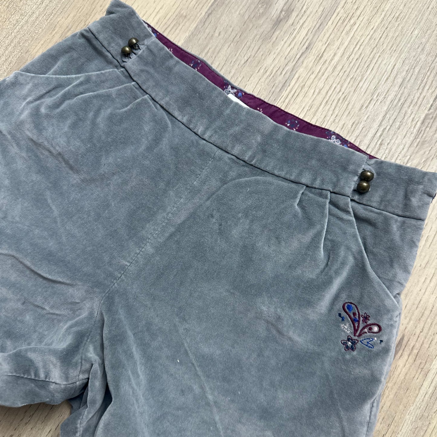 Short velours Sergent Major : 11 ans