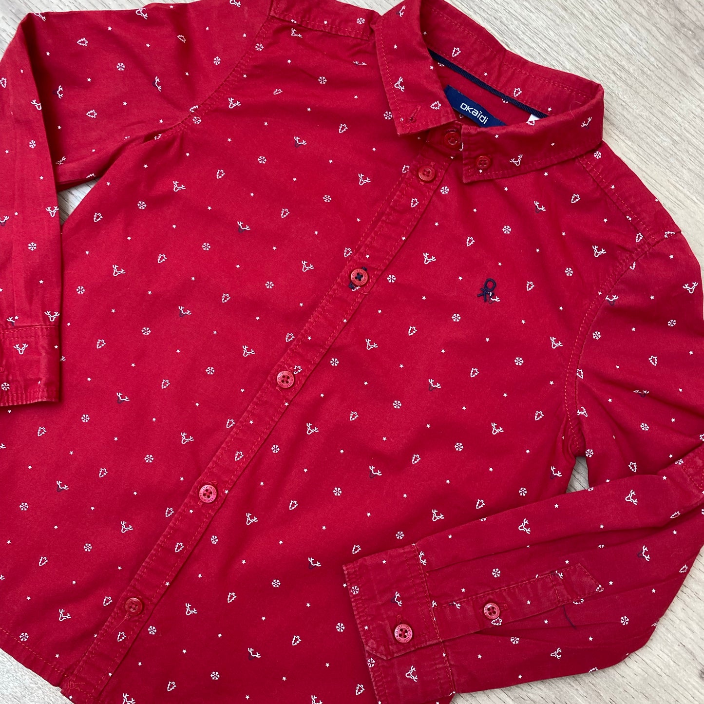 Chemise Okaïdi : 4 ans