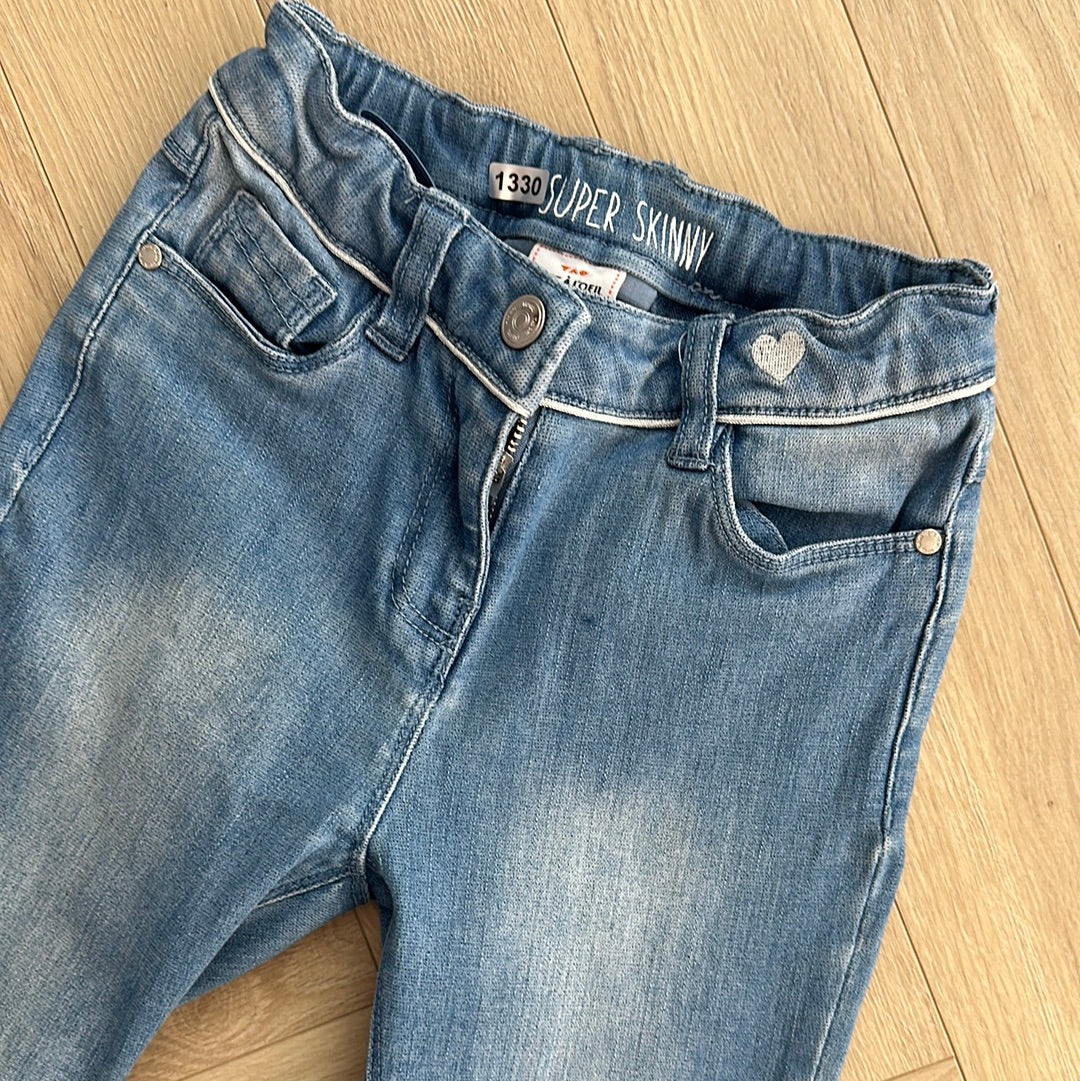 Jean super skinny tao : 8 ans