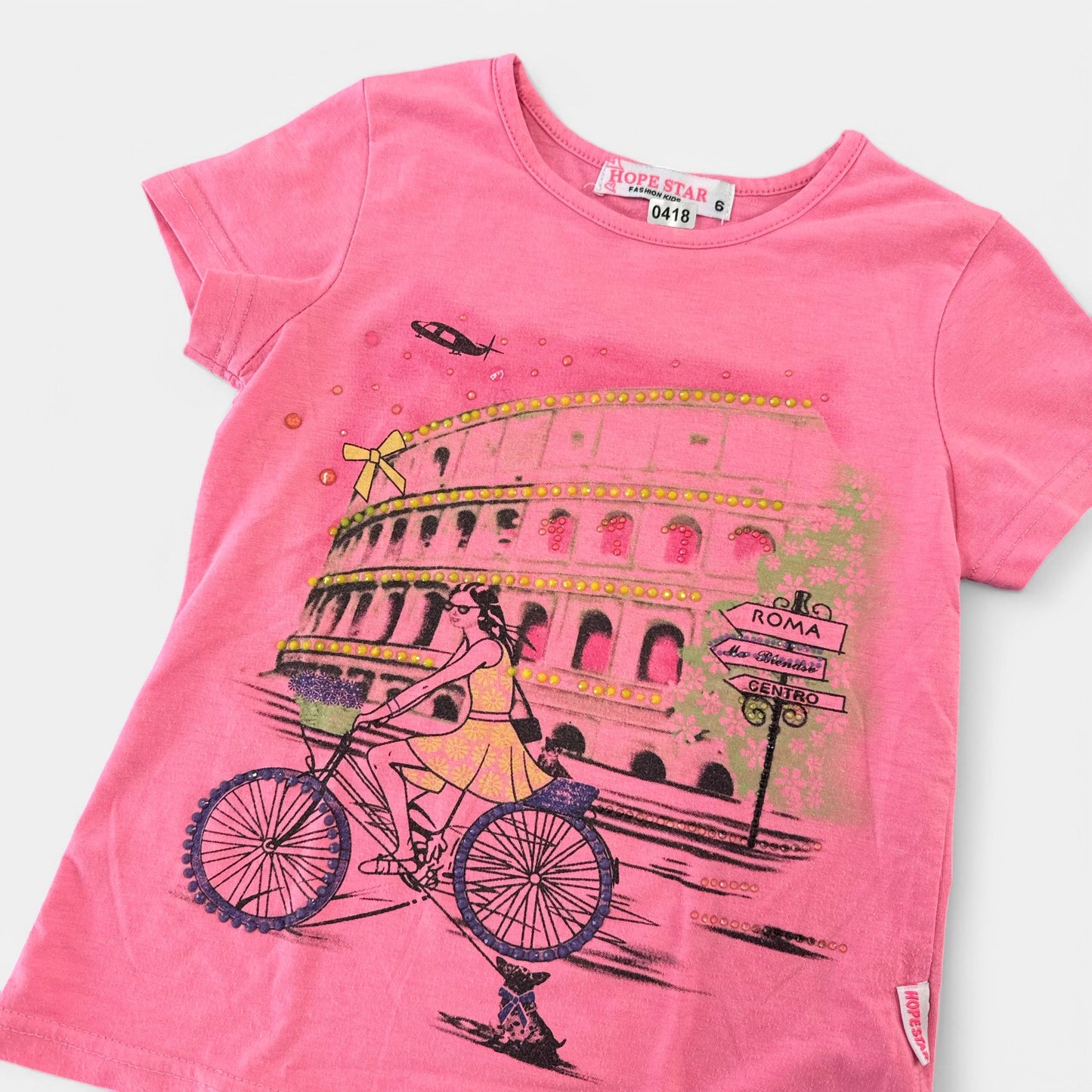 T-Shirt hope star : 6 ans