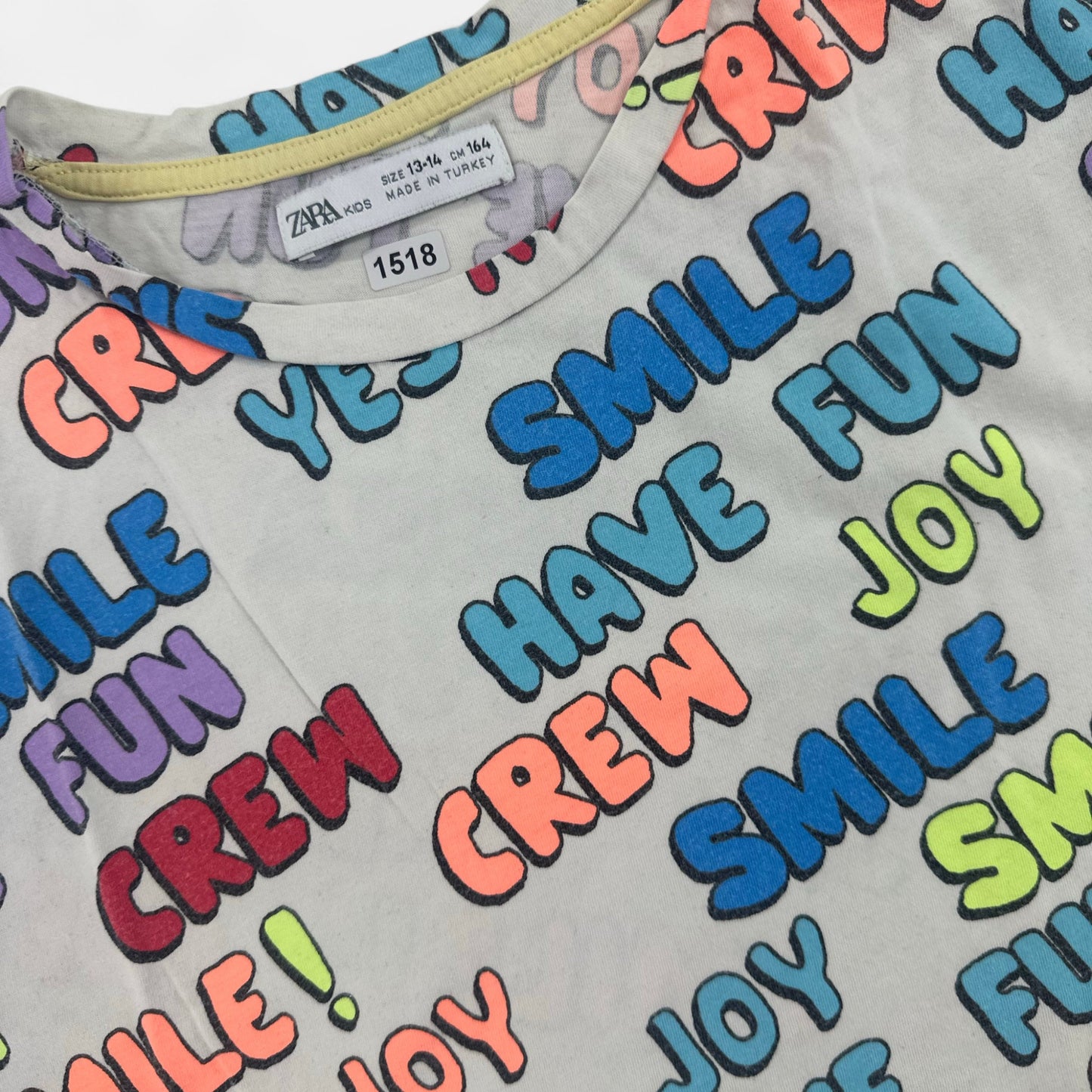 T-Shirt Zara : 14 ans