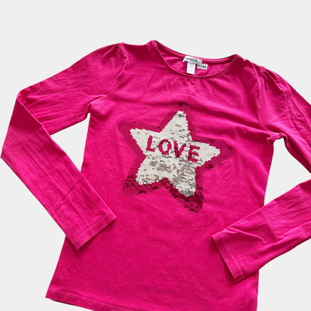 T-Shirt Okaïdi sequin : 12 ans