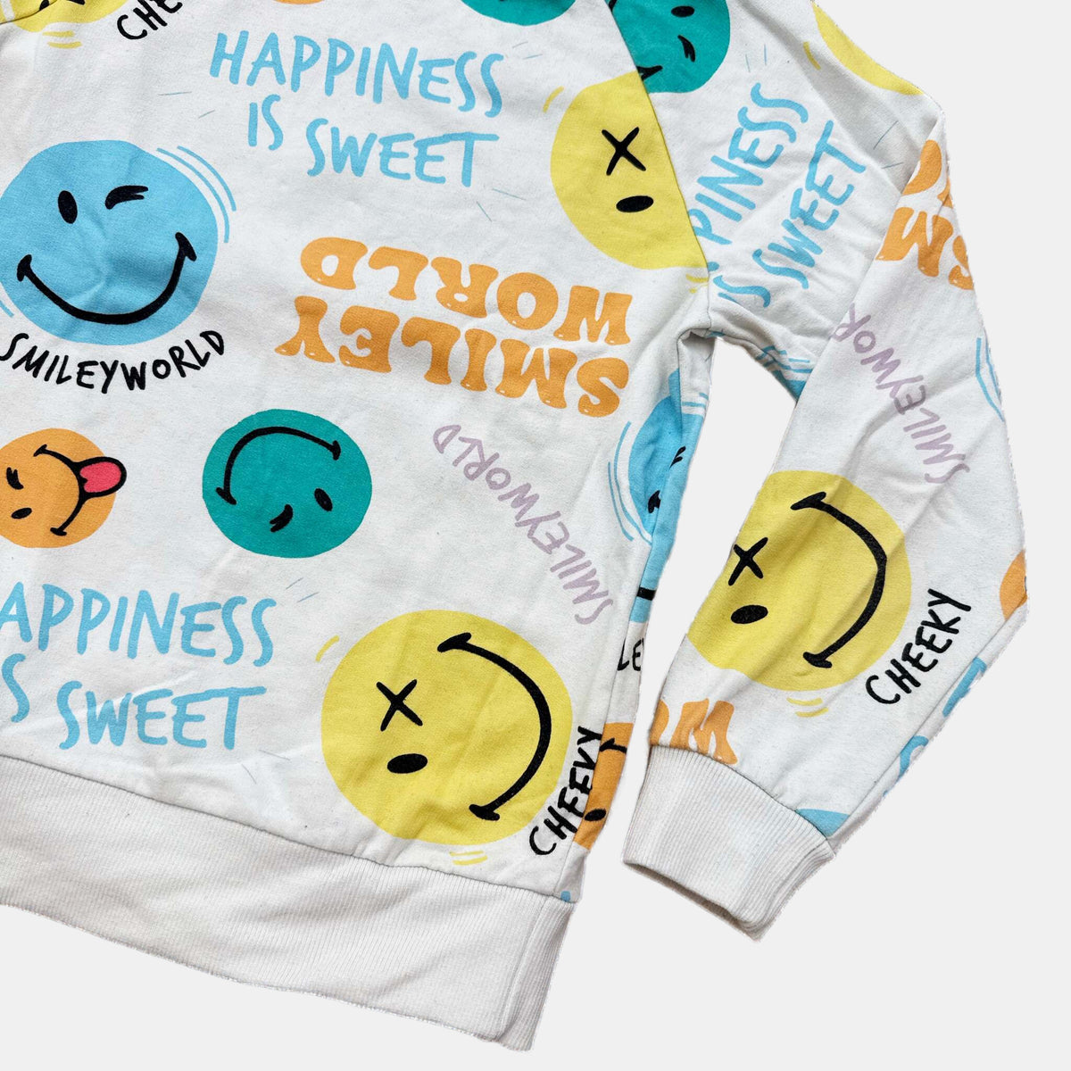 Pull smiley : 10 ans