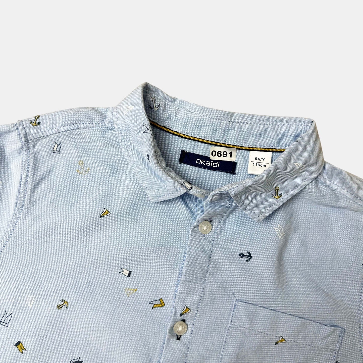 Chemise Okaïdi : 6 ans
