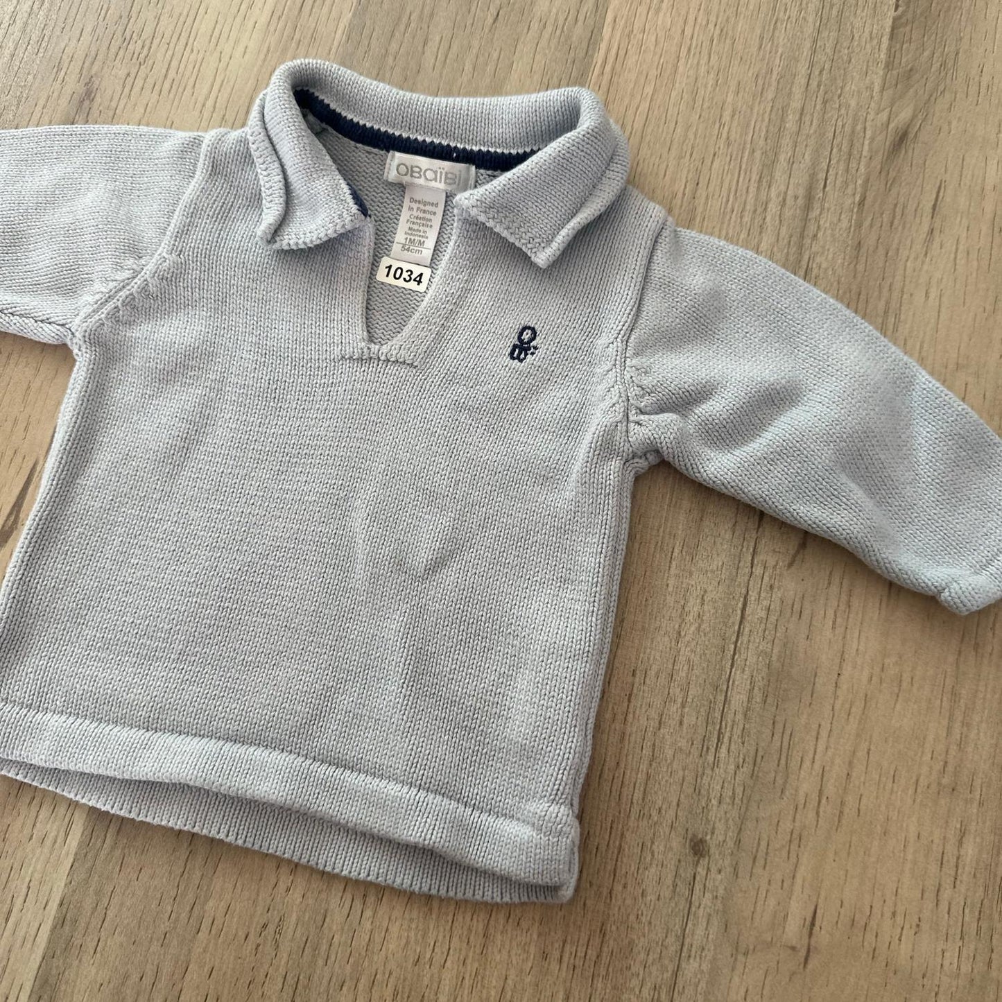 Pull Okaïdi : 1 mois