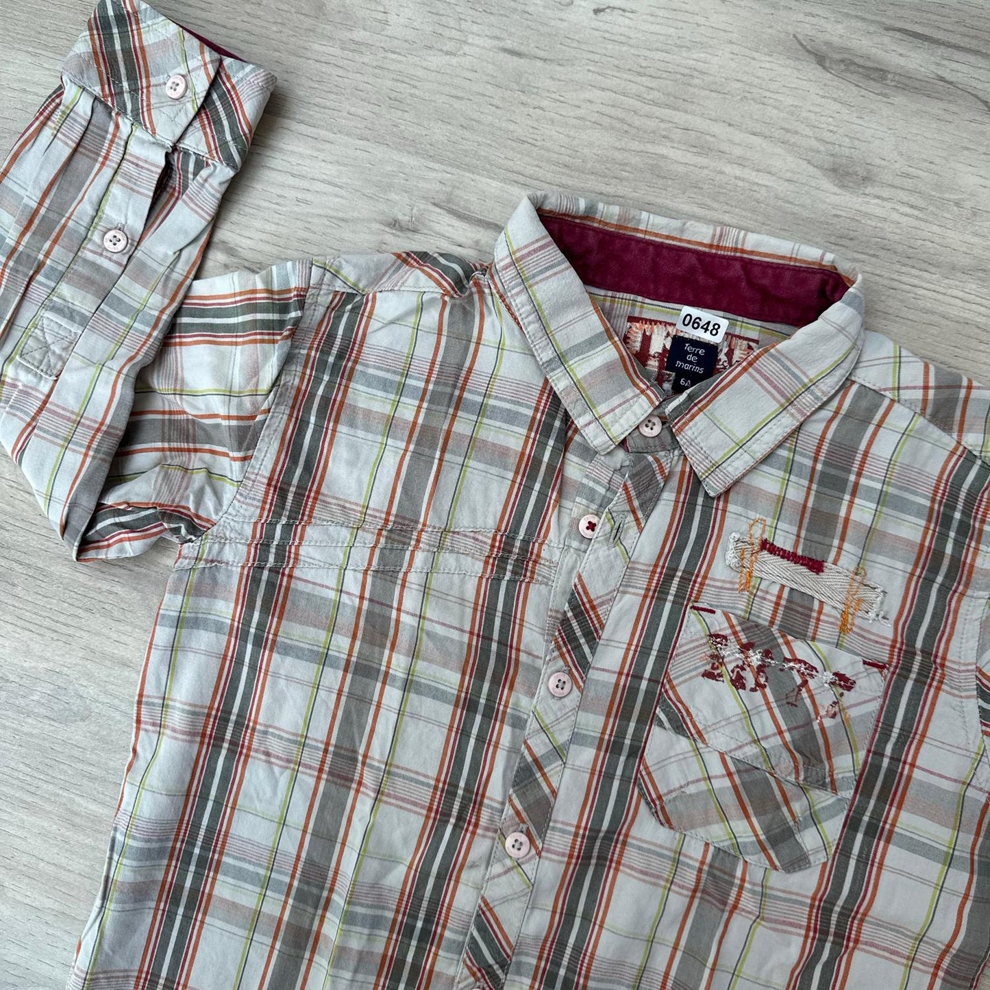 Chemise terre de marins : 6 ans