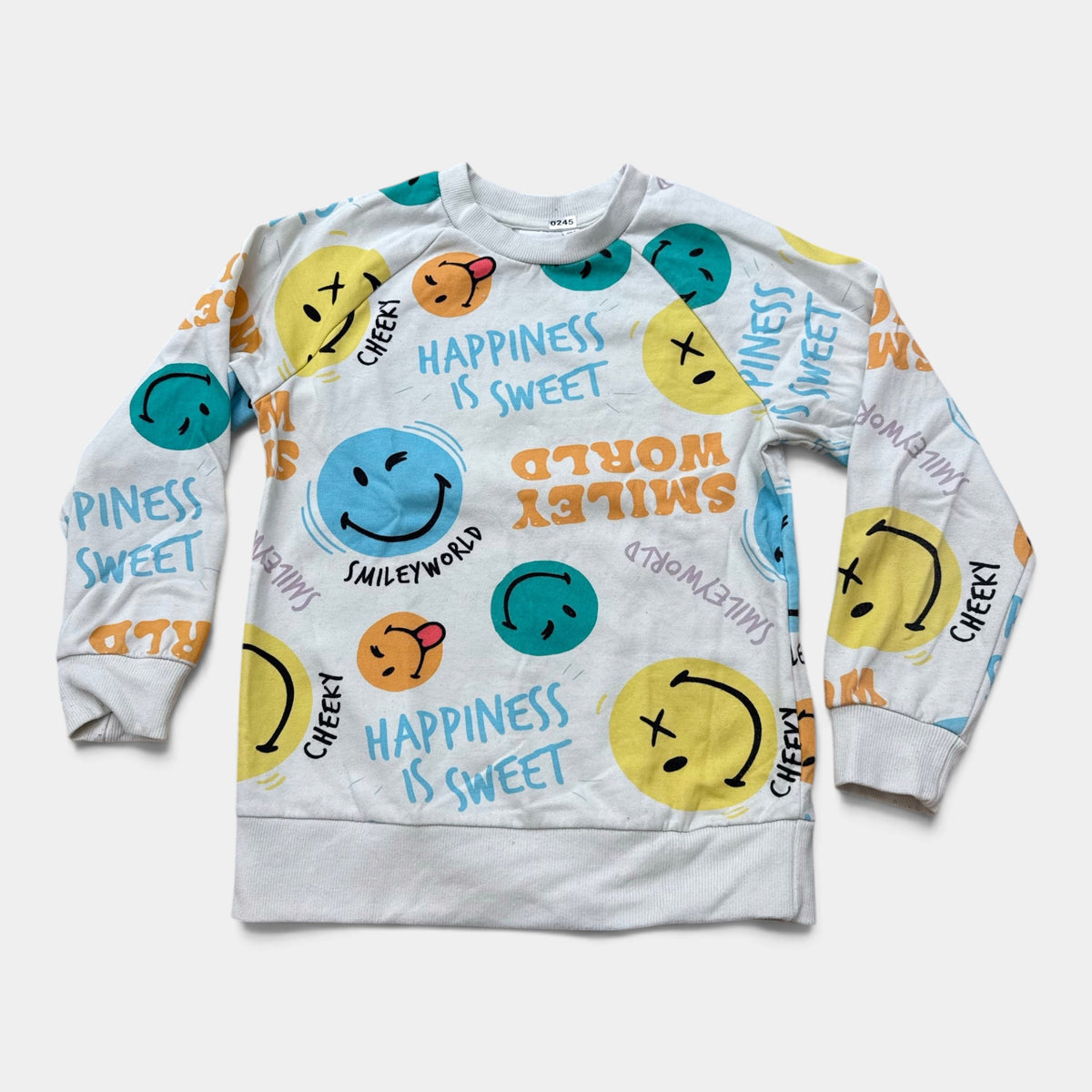 Pull smiley : 10 ans