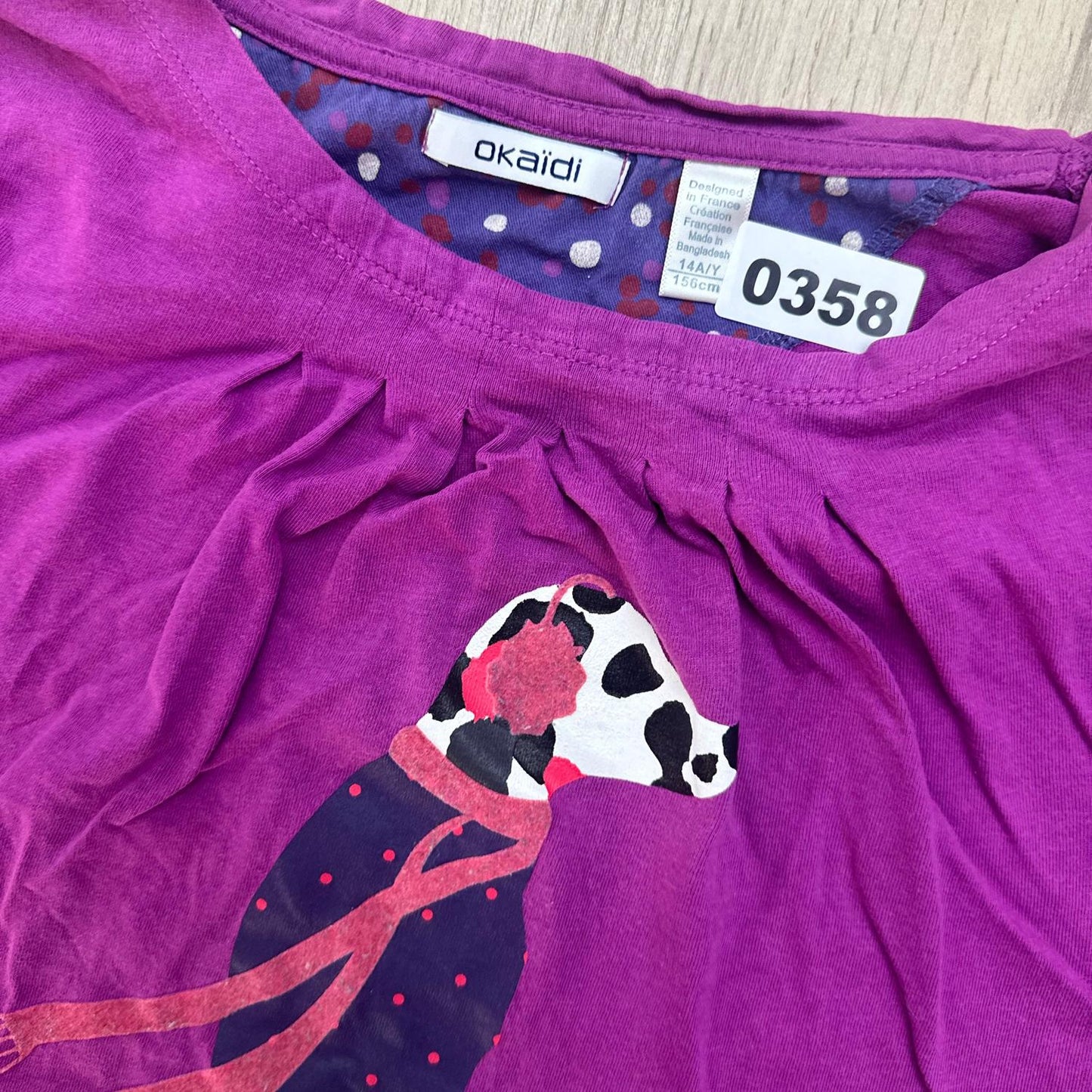 T-Shirt Okaïdi : 14 ans