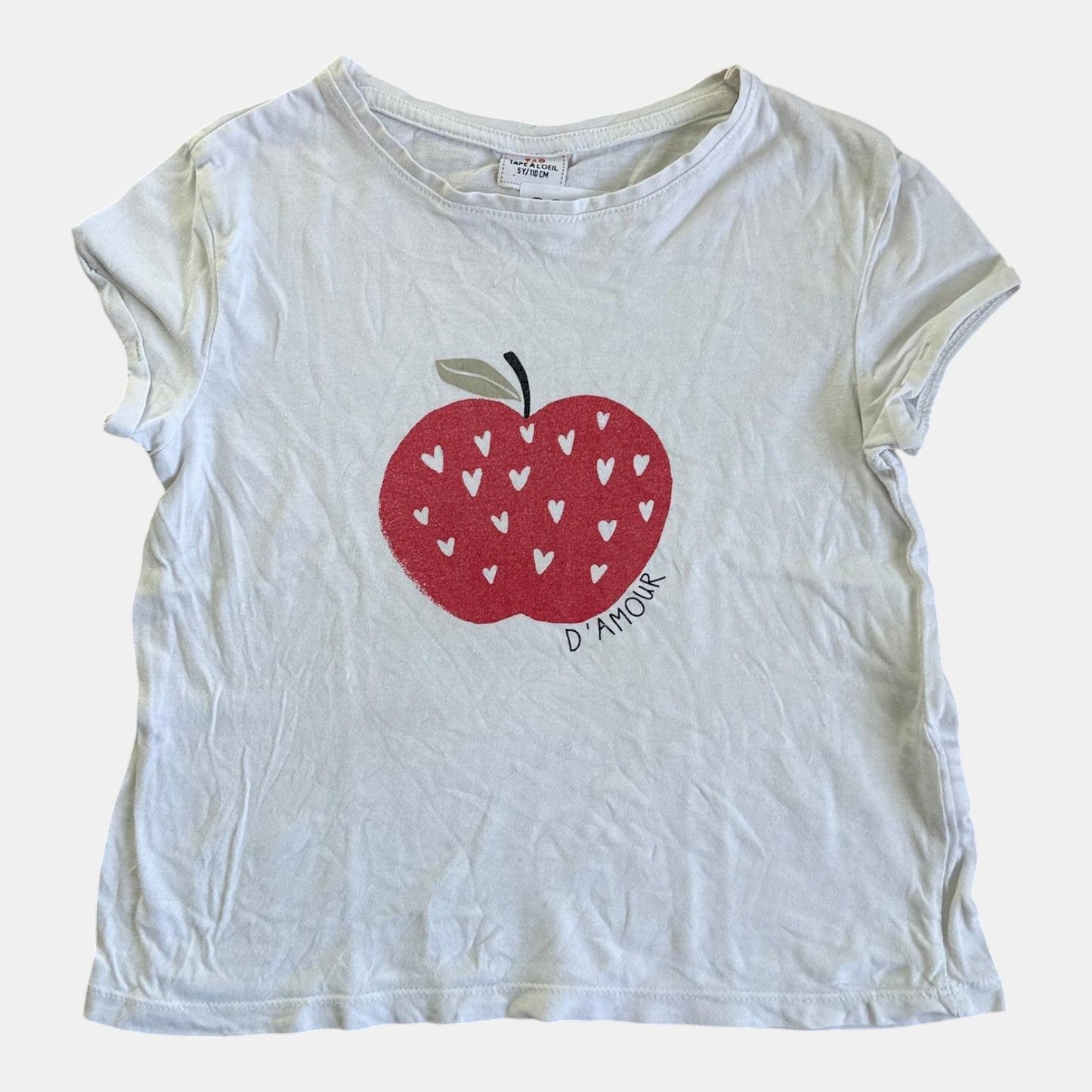 T-shirt tape l’œil : 5 ans